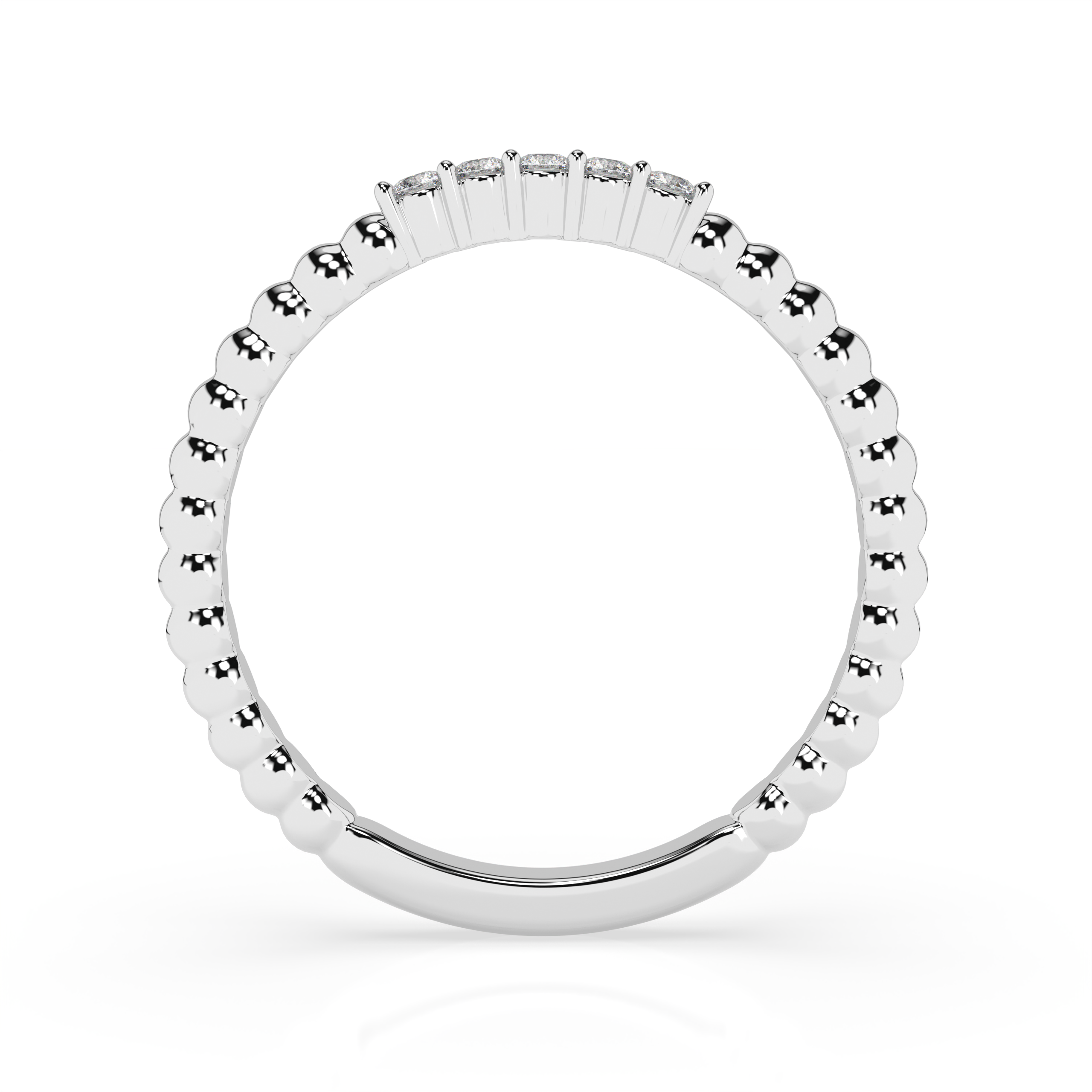 The Kara Round Brilliant Cut Diamond Ring