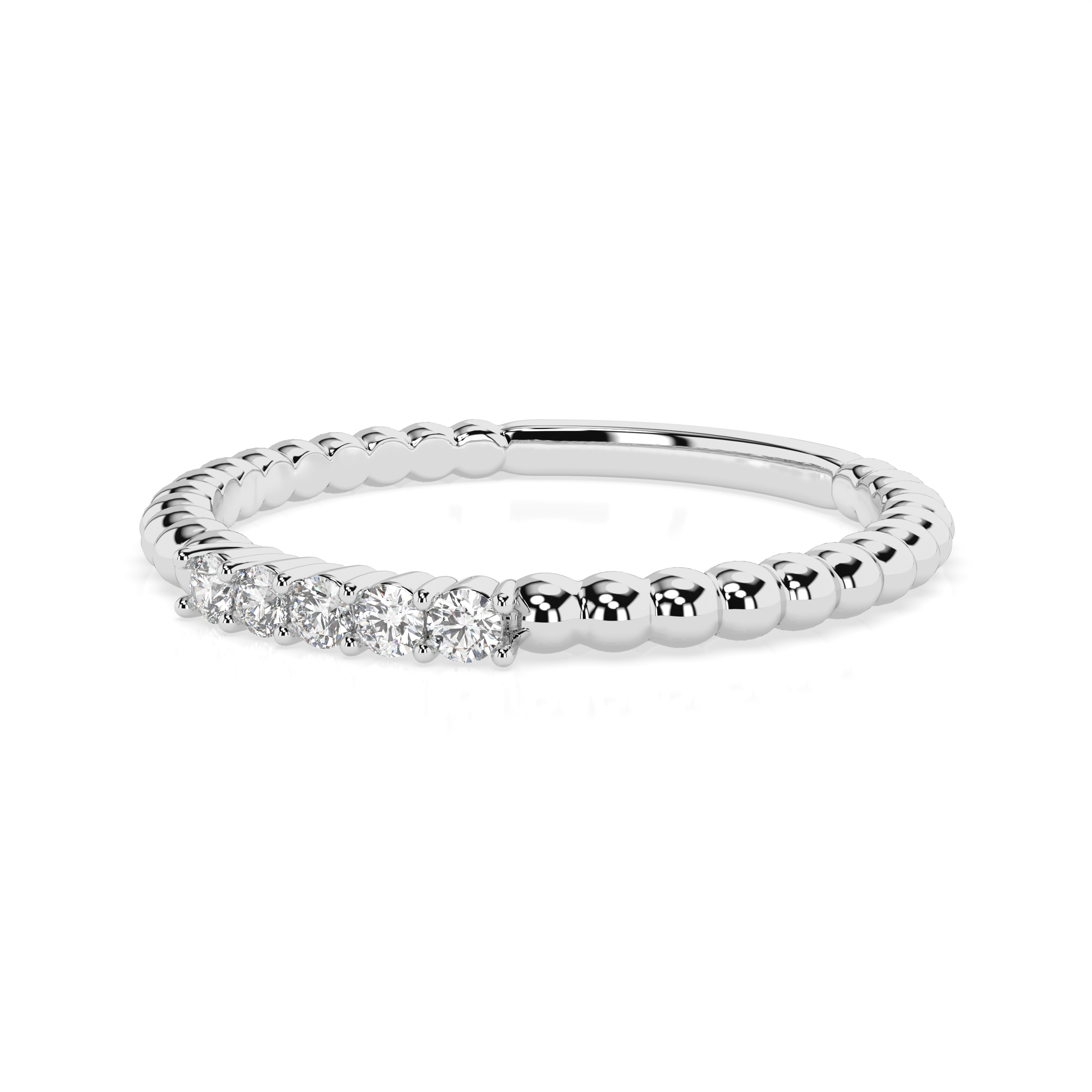 The Kara Round Brilliant Cut Diamond Ring