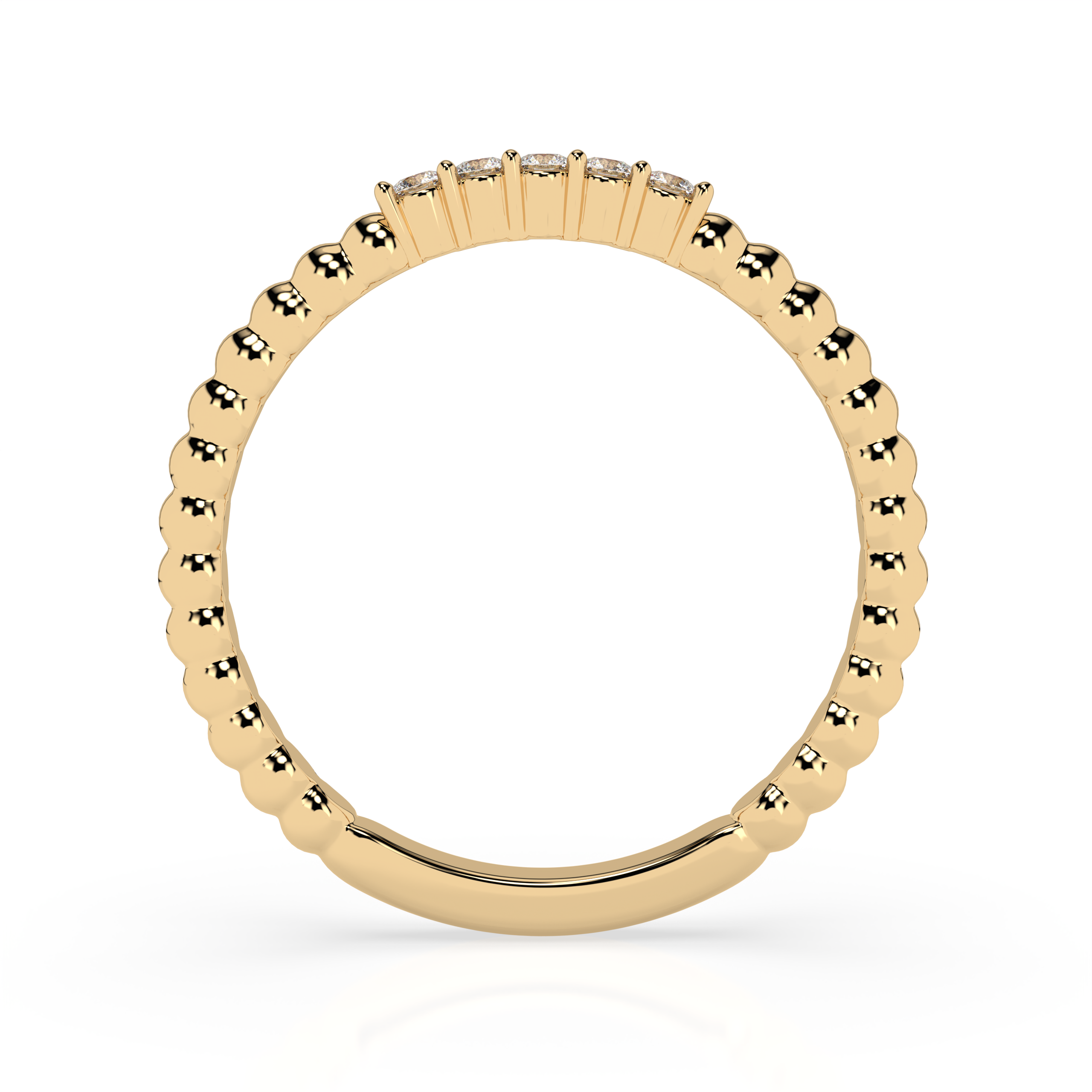 The Kara Round Brilliant Cut Diamond Ring