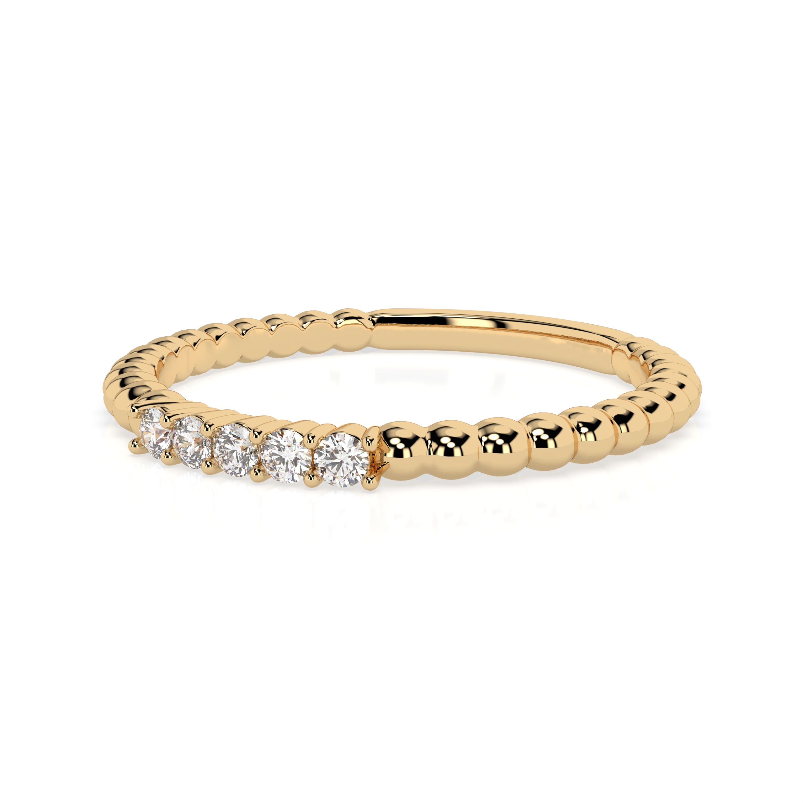 The Kara Round Brilliant Cut Diamond Ring