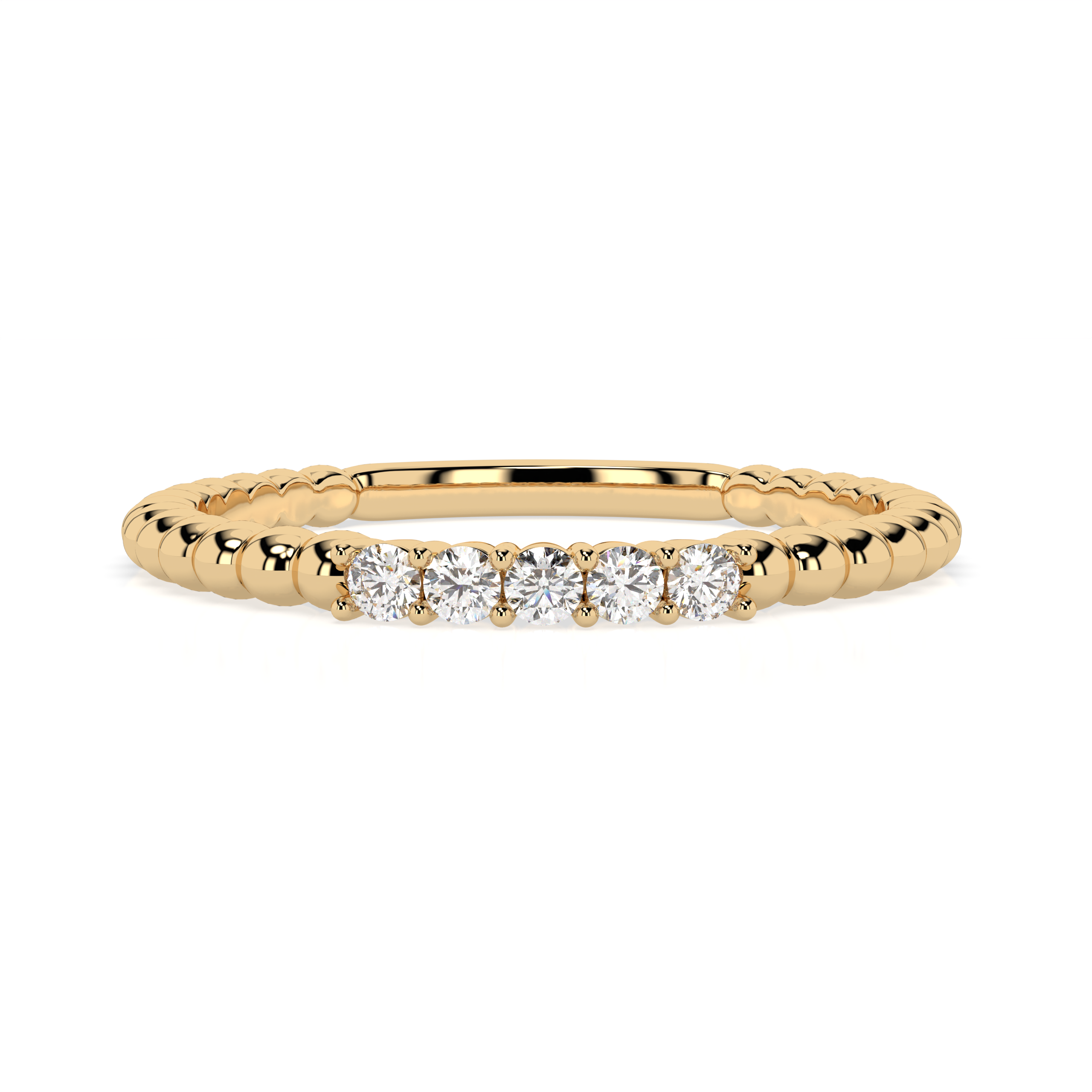 The Kara Round Brilliant Cut Diamond Ring