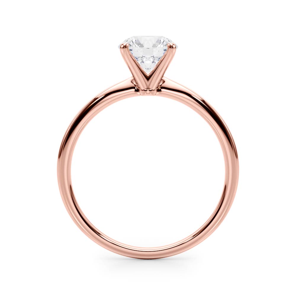 0.50 CTW to 2.00 CTW Round Brilliant Cut Solitaire Engagement Ring