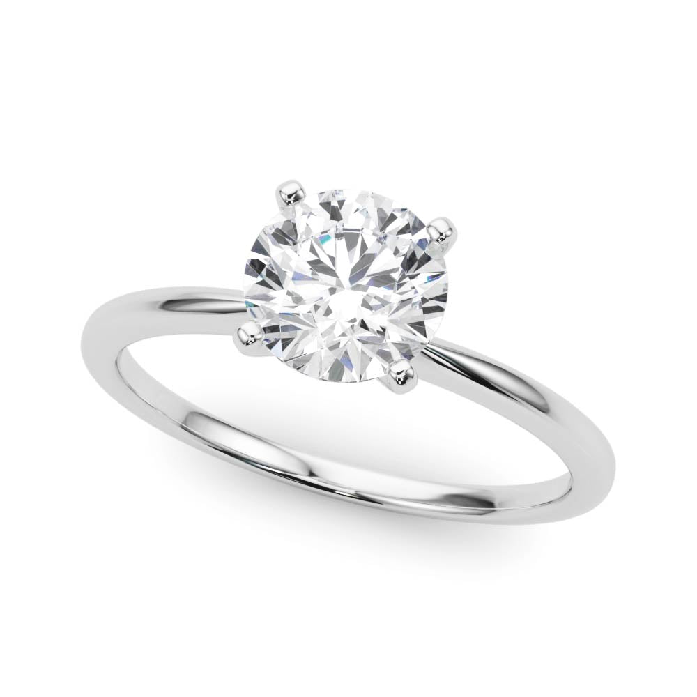 0.50 CTW to 2.00 CTW Round Brilliant Cut Solitaire Engagement Ring