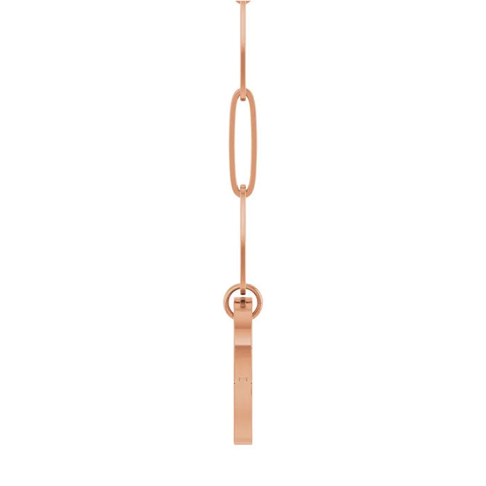 Yellow Heart Charm Pendant Necklace