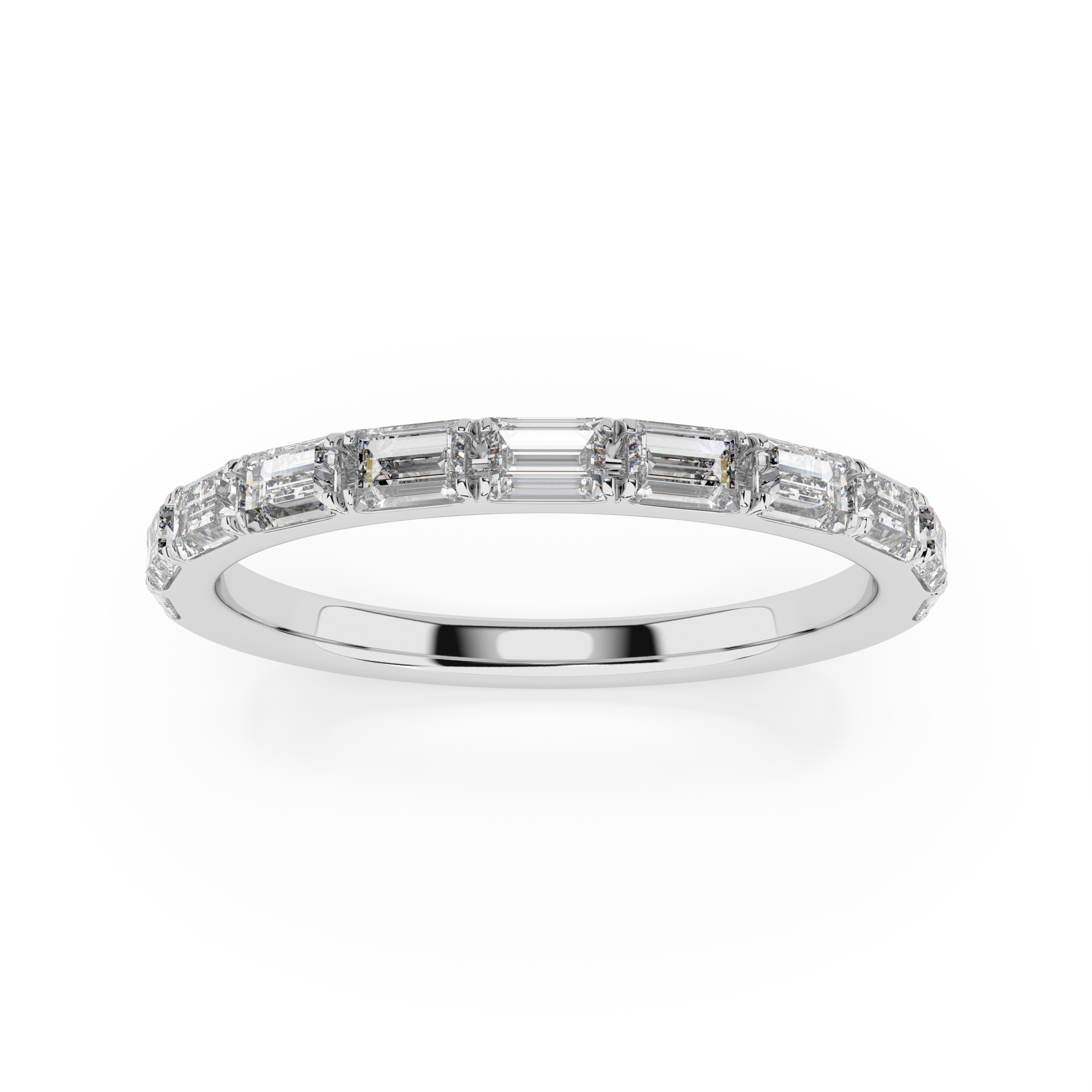 The Gianna Baguette Cut Natural Diamond Ring