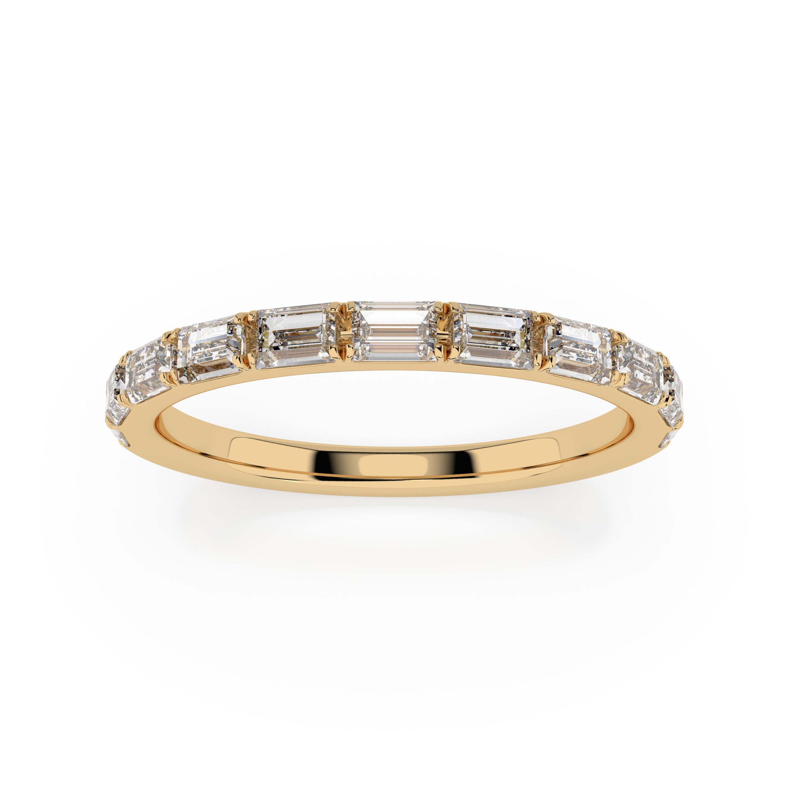 The Gianna Baguette Cut Natural Diamond Ring