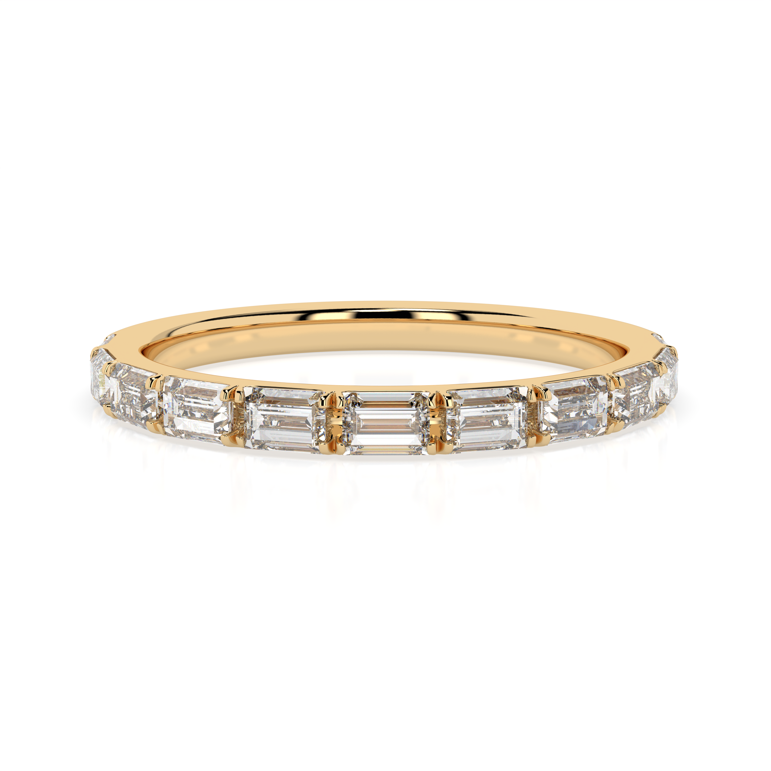 The Gianna Baguette Cut Natural Diamond Ring