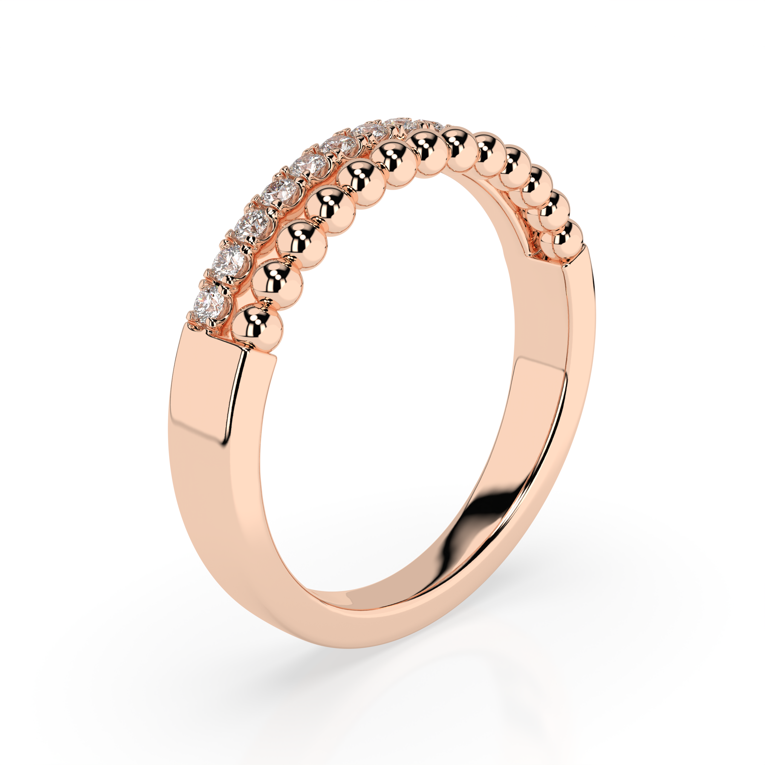 The Gia Round Brilliant Cut Natural Diamond Ring