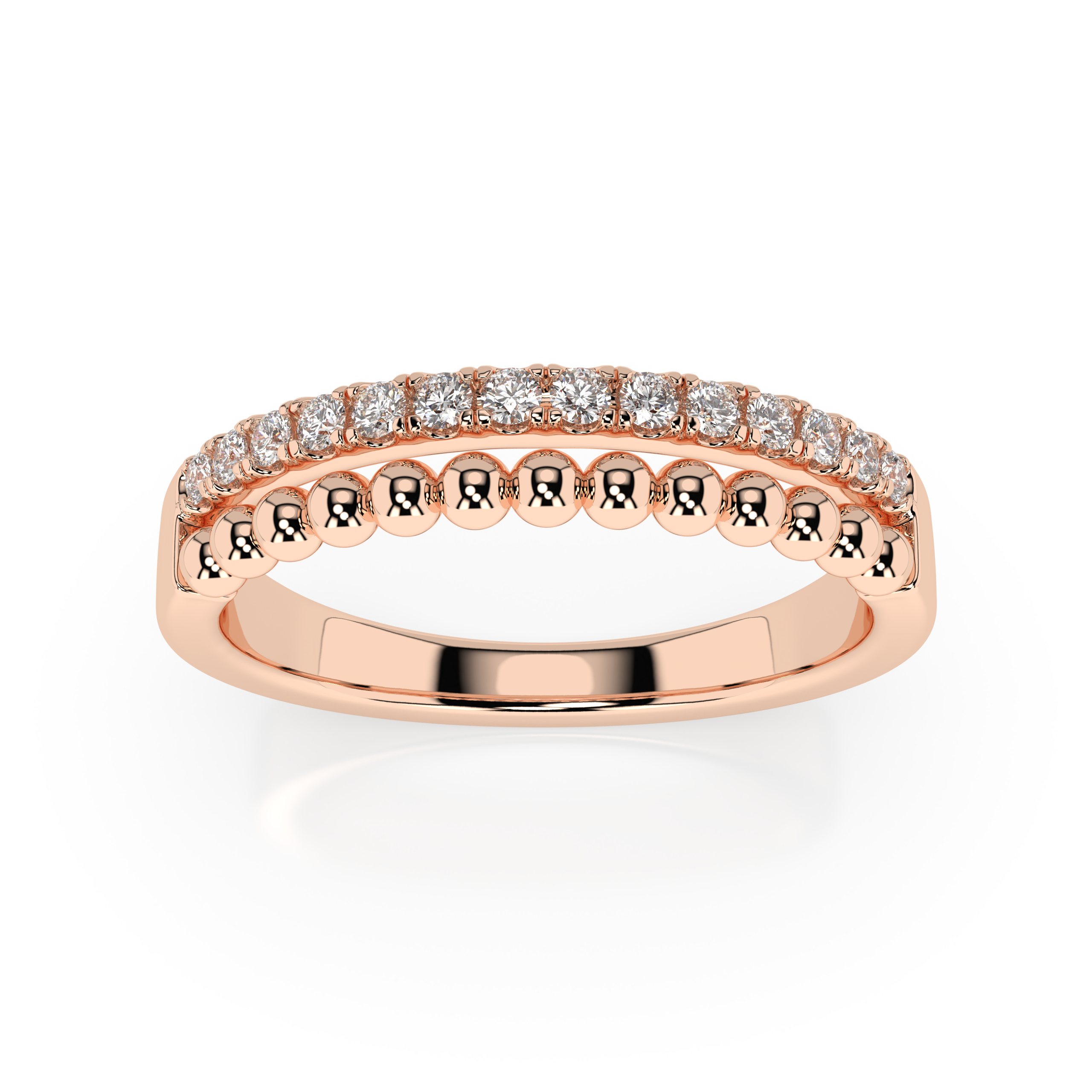 The Gia Round Brilliant Cut Natural Diamond Ring