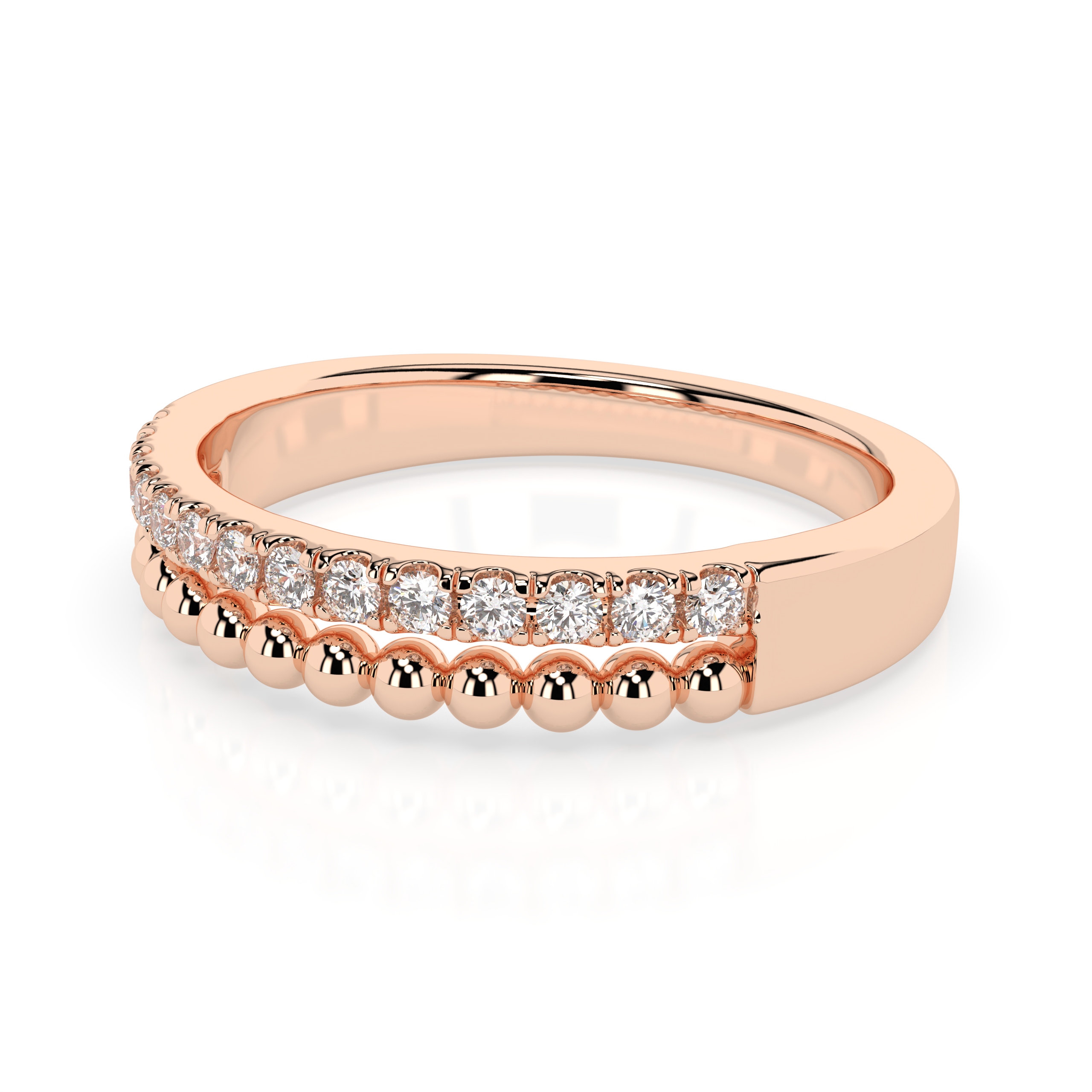 The Gia Round Brilliant Cut Natural Diamond Ring