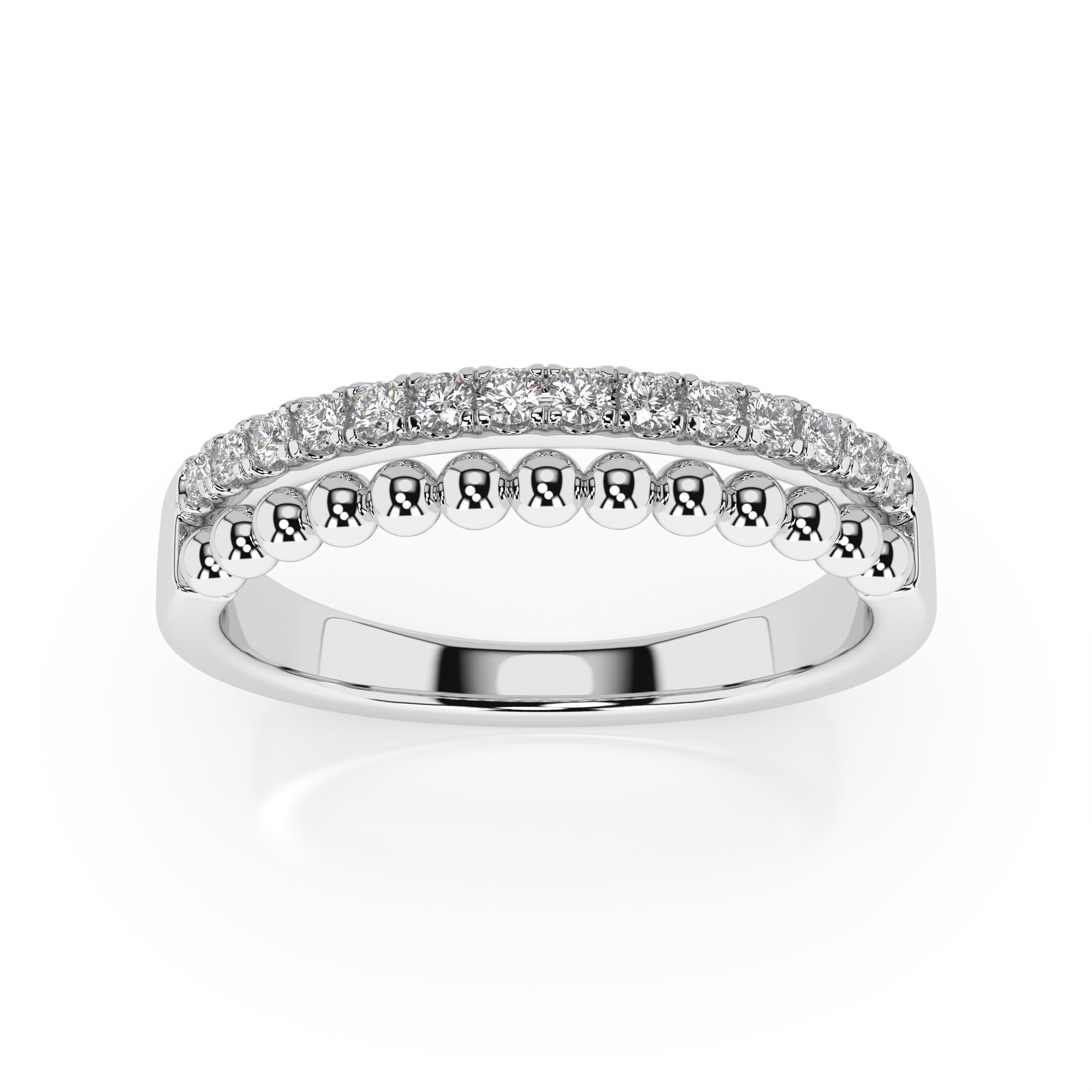 The Gia Round Brilliant Cut Natural Diamond Ring