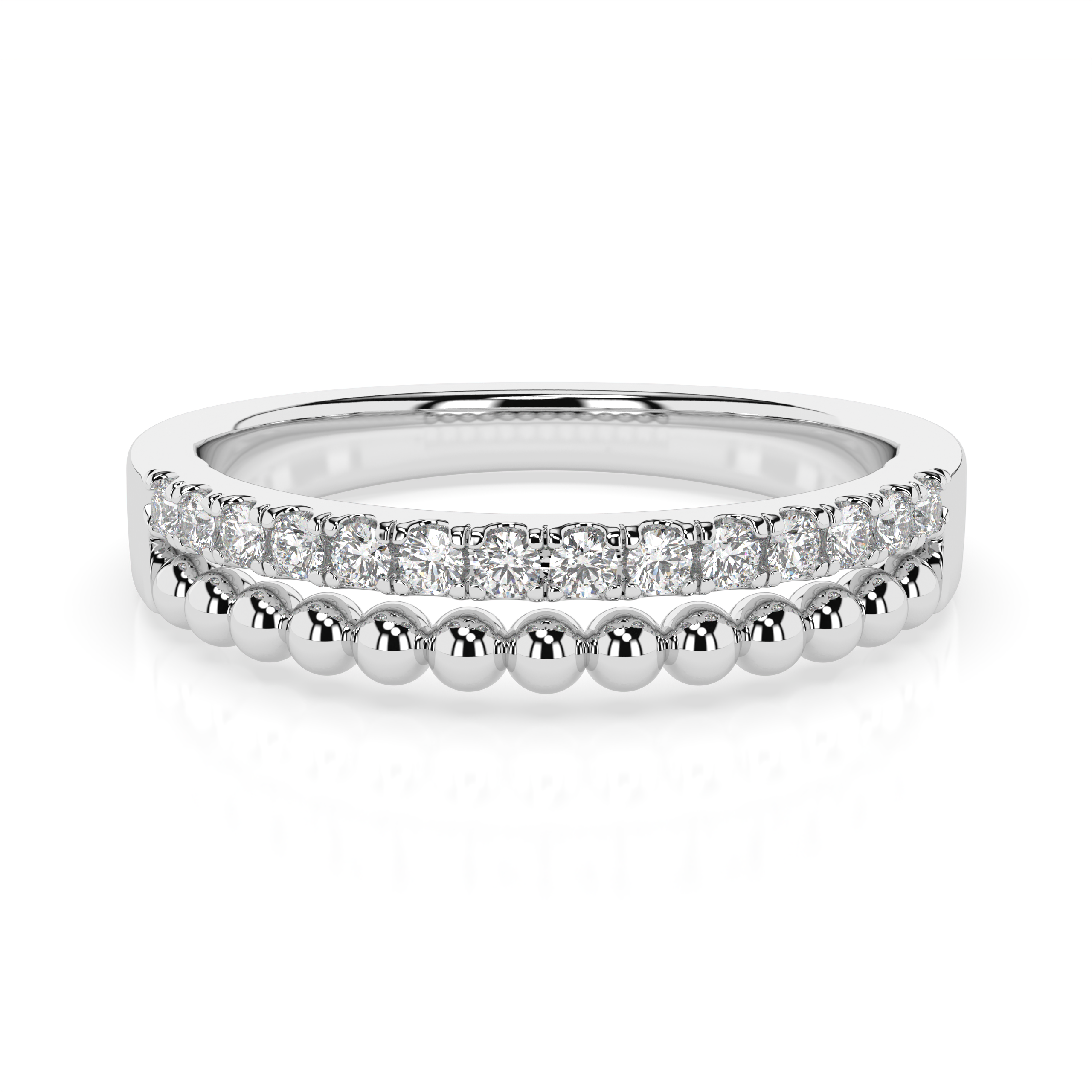 The Gia Round Brilliant Cut Natural Diamond Ring