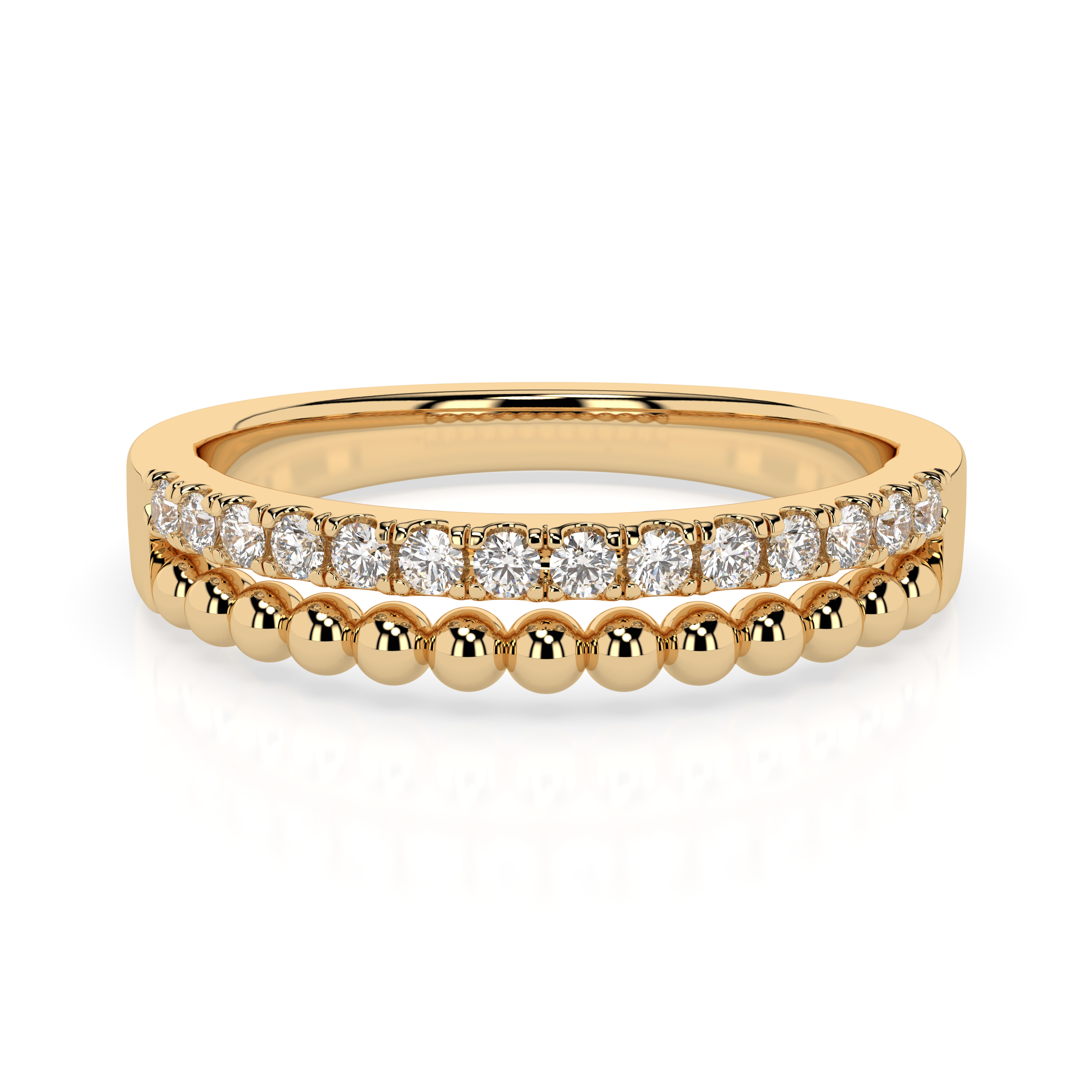 The Gia Round Brilliant Cut Natural Diamond Ring