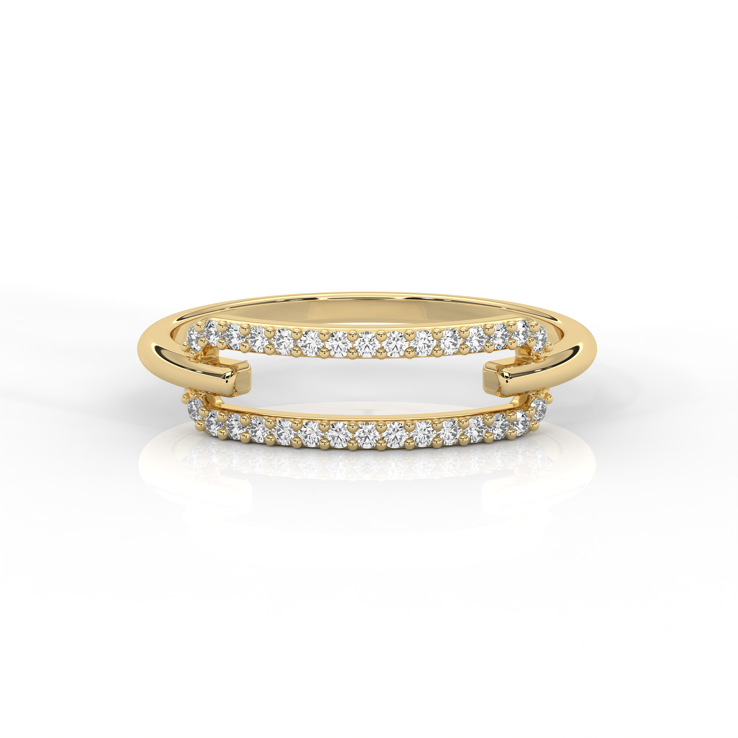 The Amelia Round Brilliant Cut Natural Diamond Ring