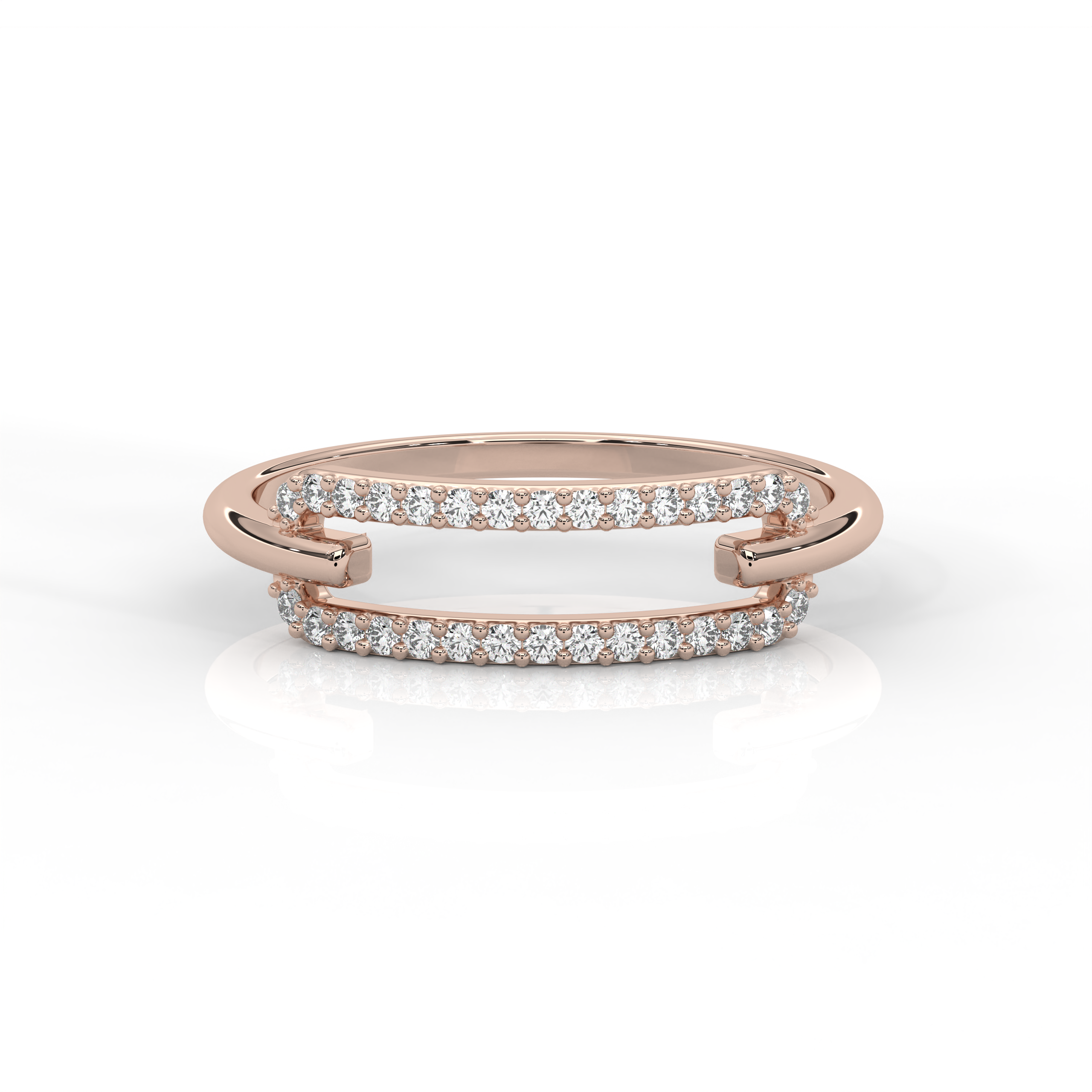 The Amelia Round Brilliant Cut Natural Diamond Ring