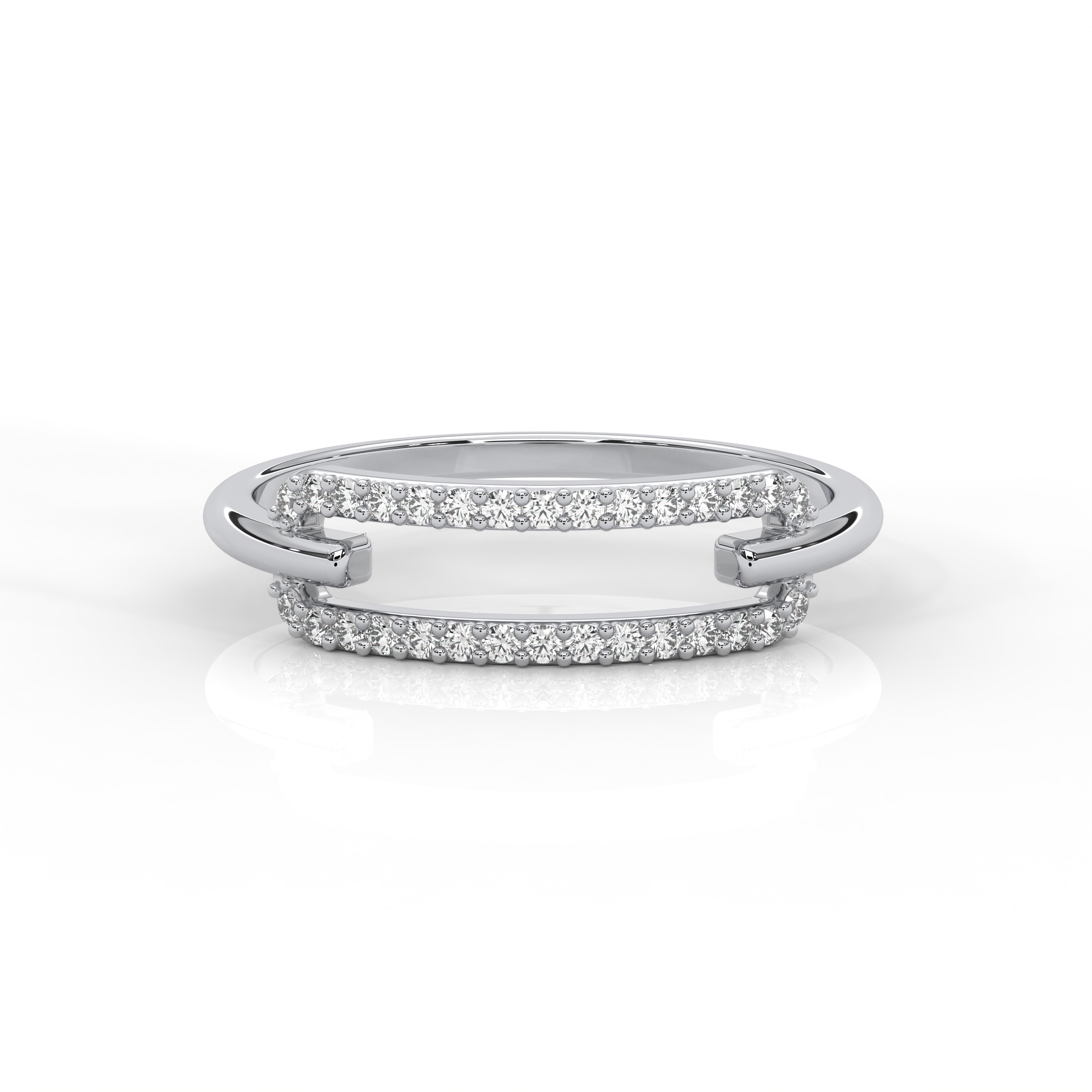 The Amelia Round Brilliant Cut Natural Diamond Ring