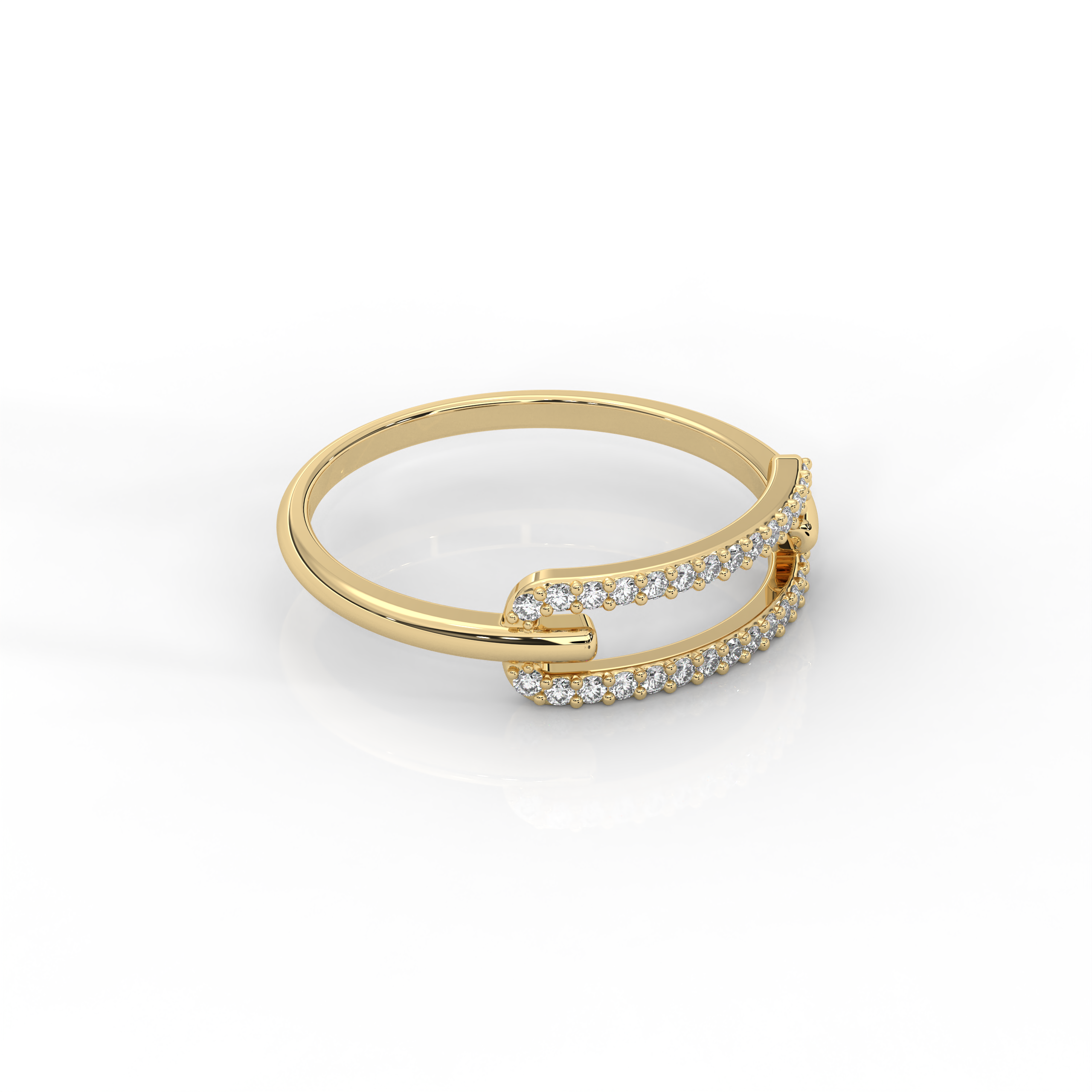 The Amelia Round Brilliant Cut Natural Diamond Ring