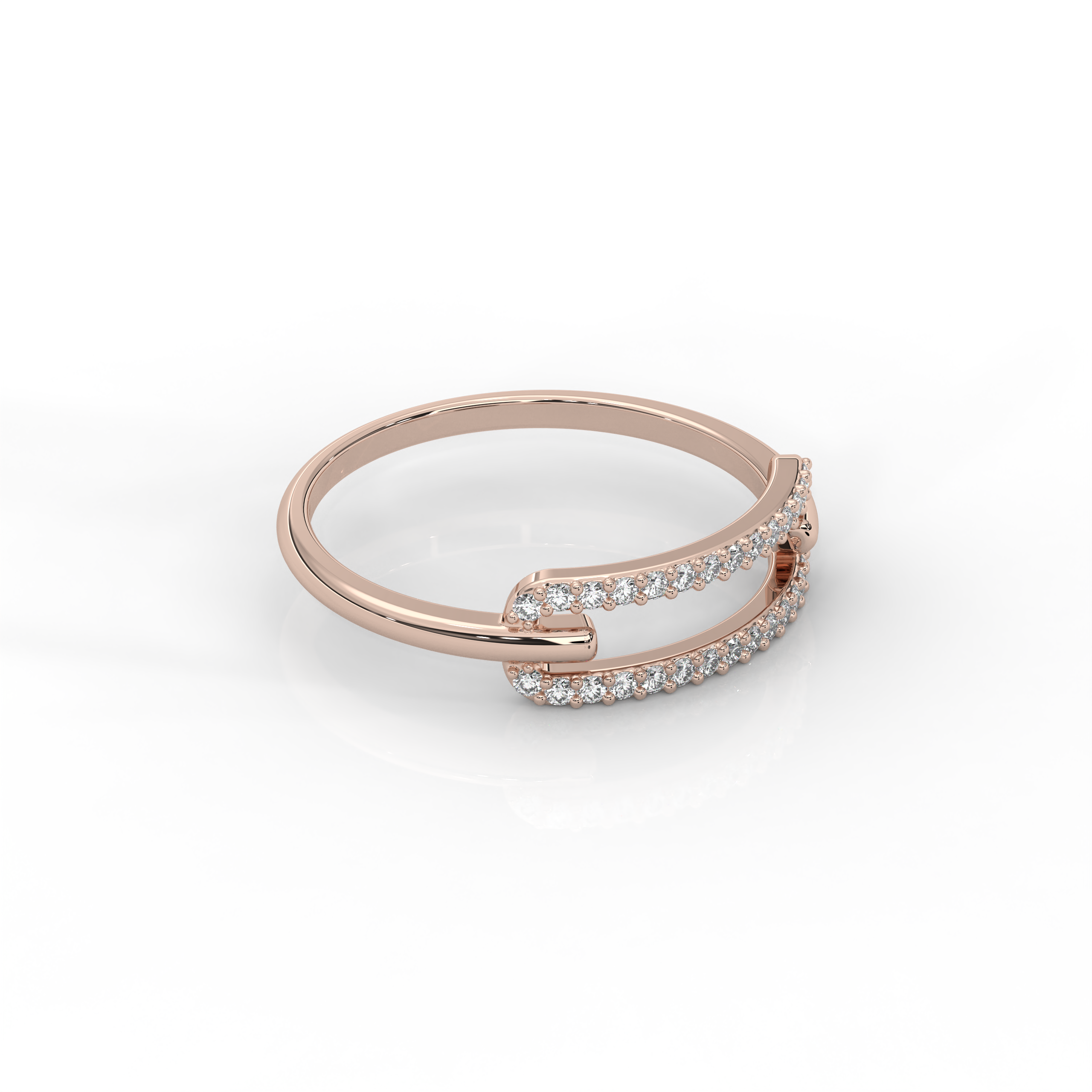 The Amelia Round Brilliant Cut Natural Diamond Ring