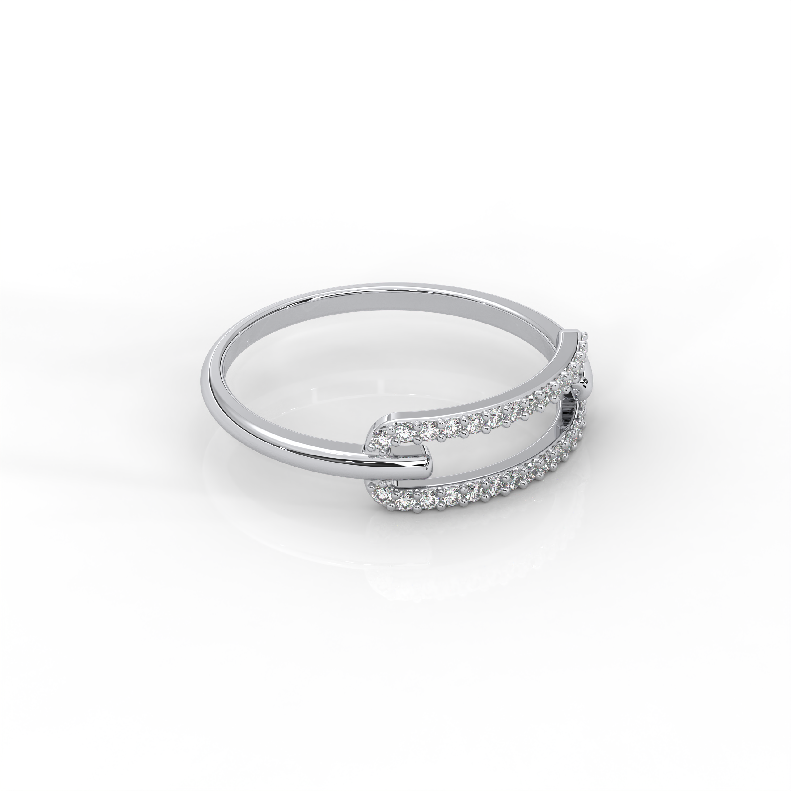 The Amelia Round Brilliant Cut Natural Diamond Ring
