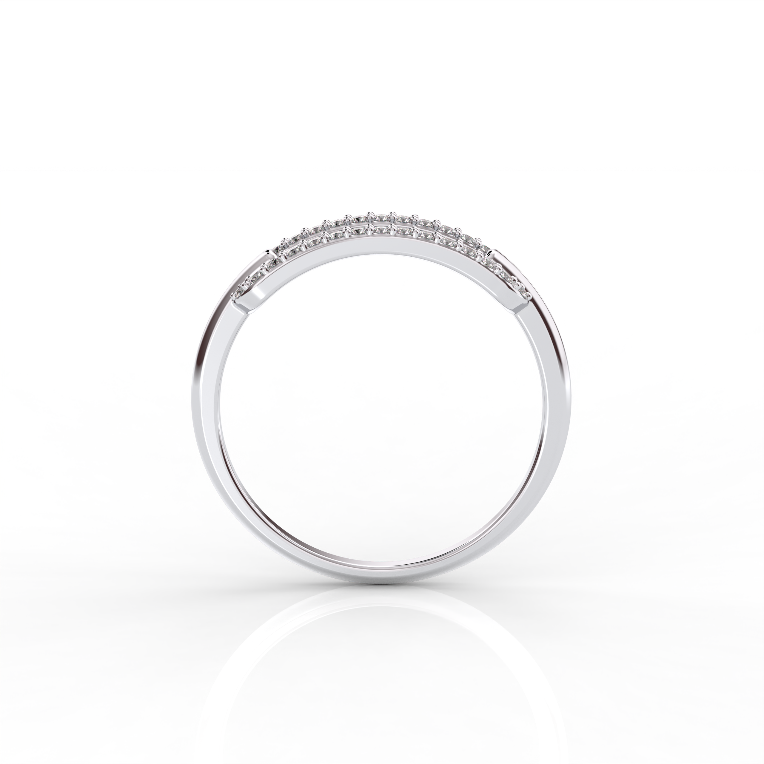 The Amelia Round Brilliant Cut Natural Diamond Ring