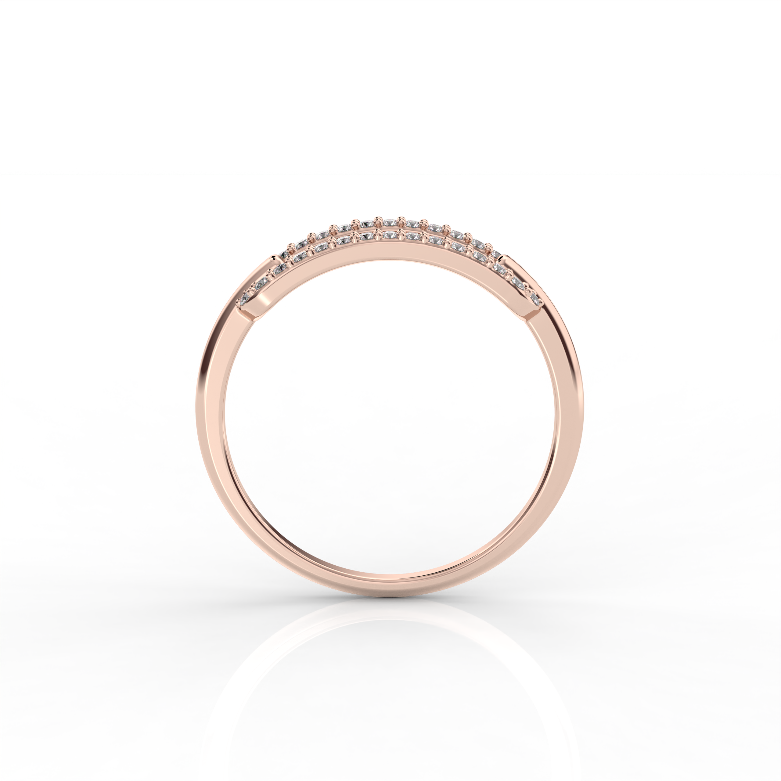 The Amelia Round Brilliant Cut Natural Diamond Ring