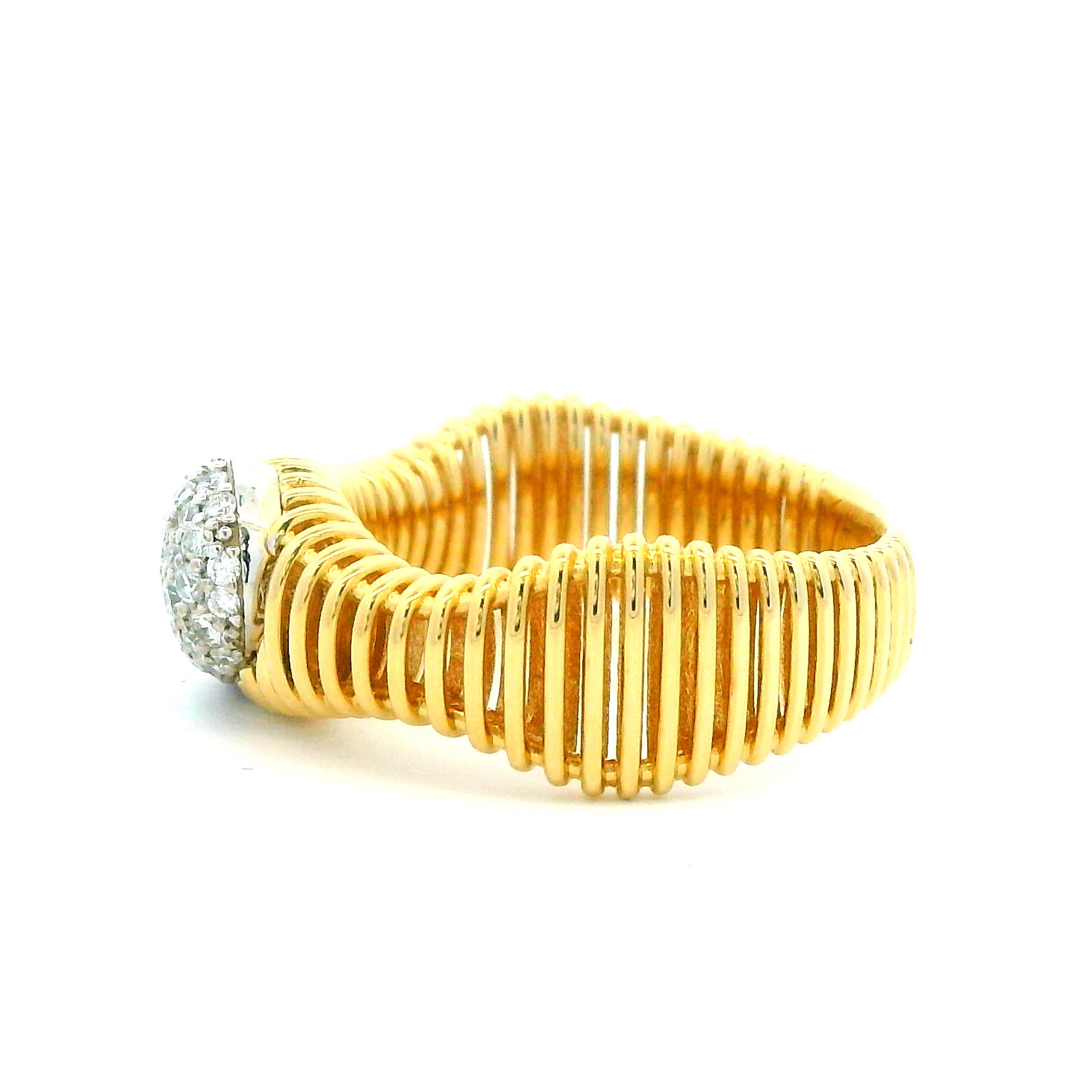0.34 CTW Diamond Ring 14K Two-Tone Gold