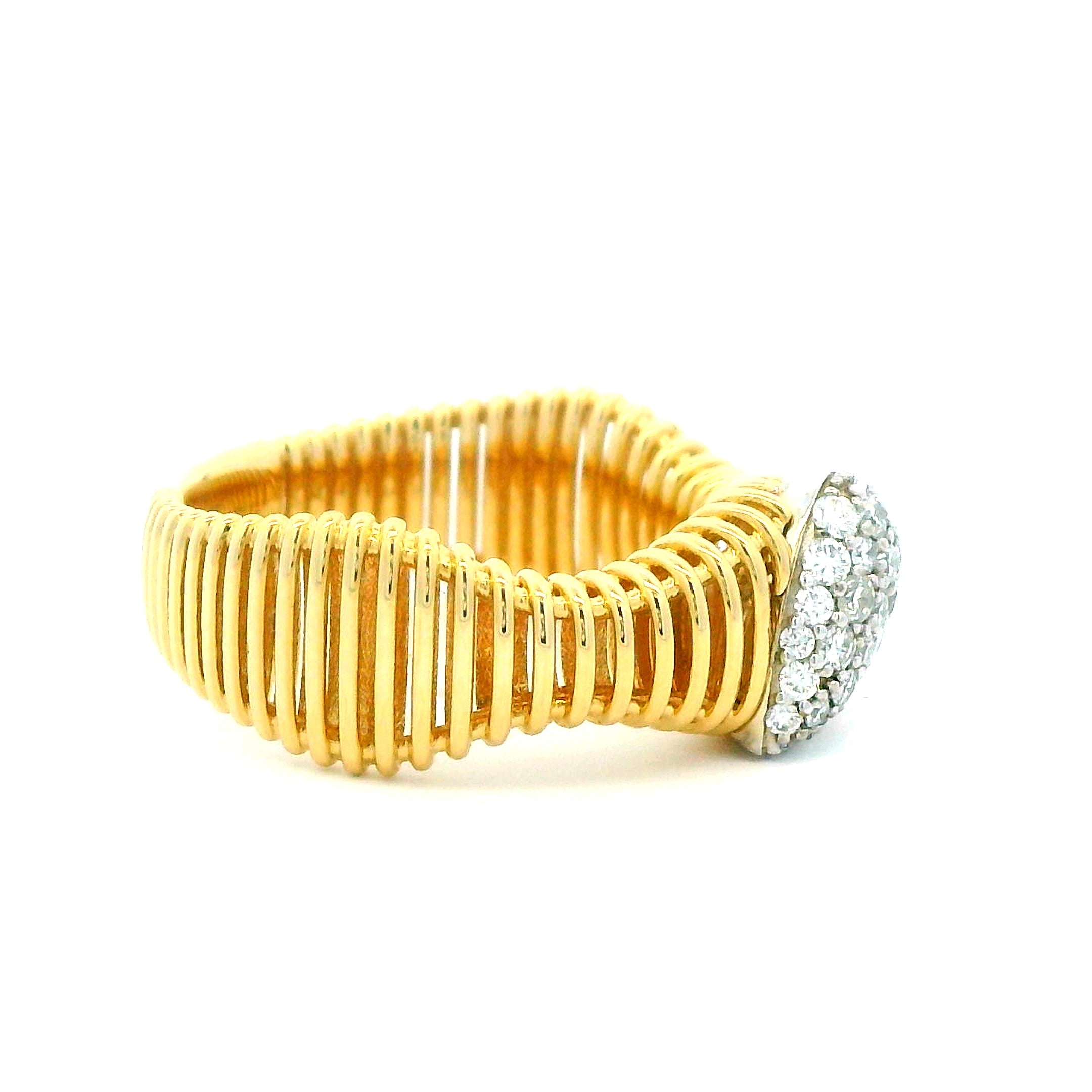 0.34 CTW Diamond Ring 14K Two-Tone Gold
