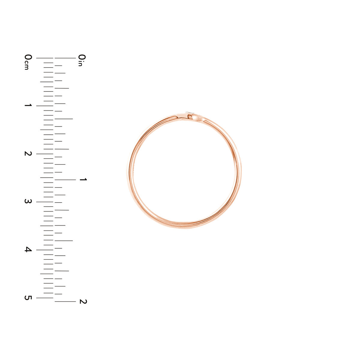 3pt Round Diamond Bezel Ring 14K Yellow, White and Rose Gold