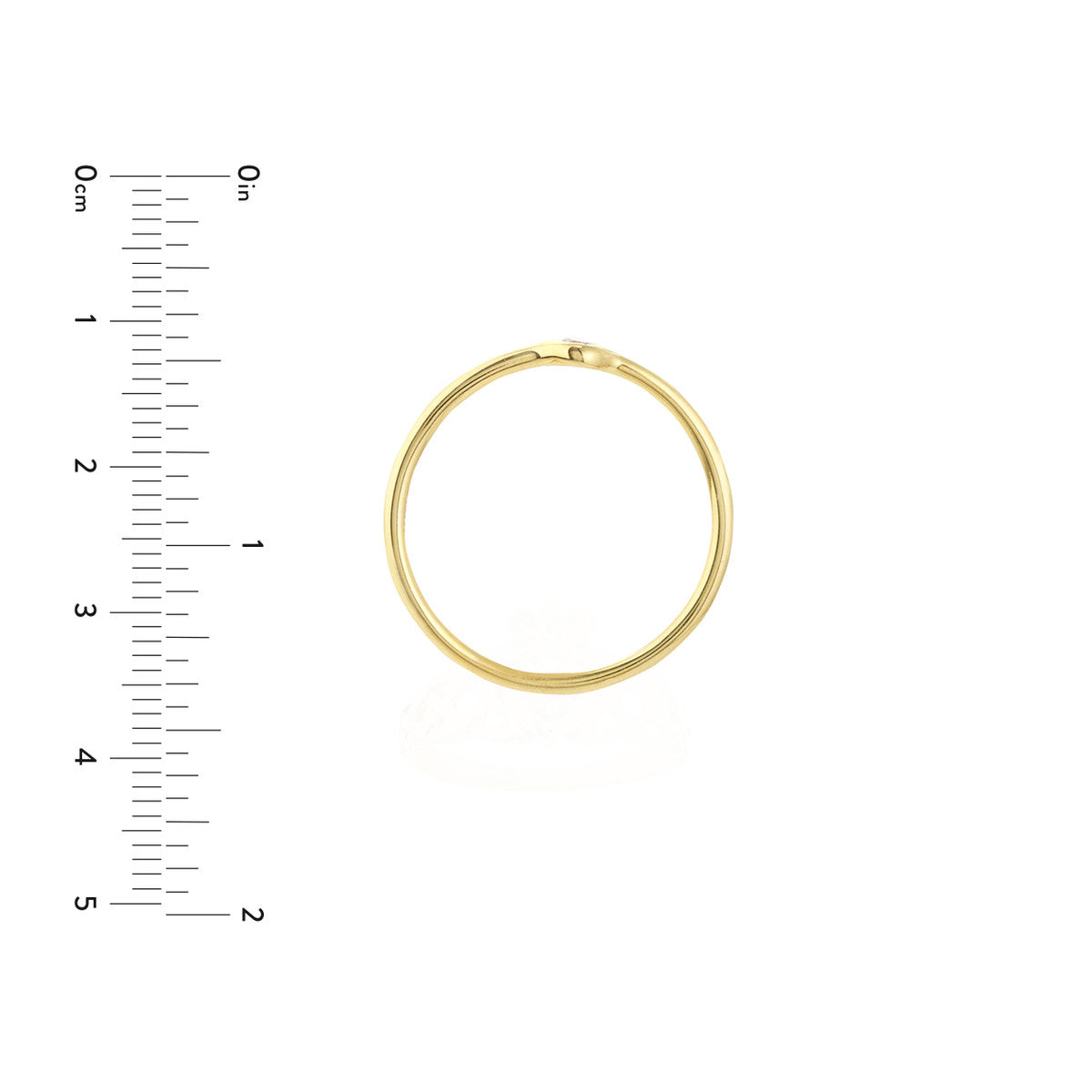 3pt Round Diamond Bezel Ring 14K Yellow, White and Rose Gold