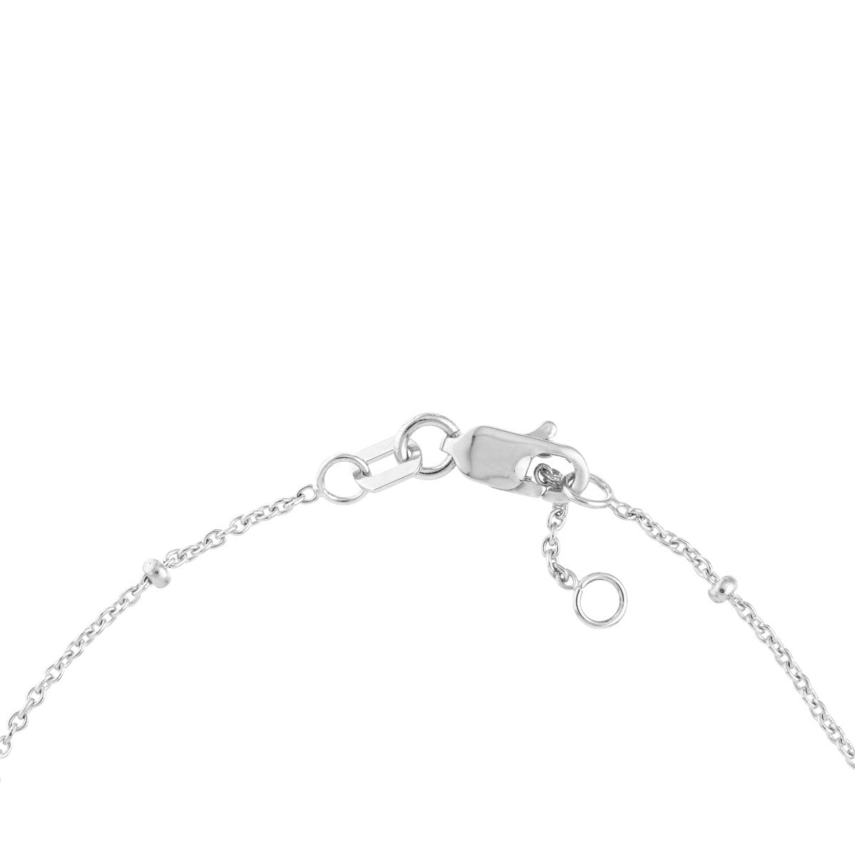 Diamond Multi-Cut Bezels and Beads Bracelet 14K Gold