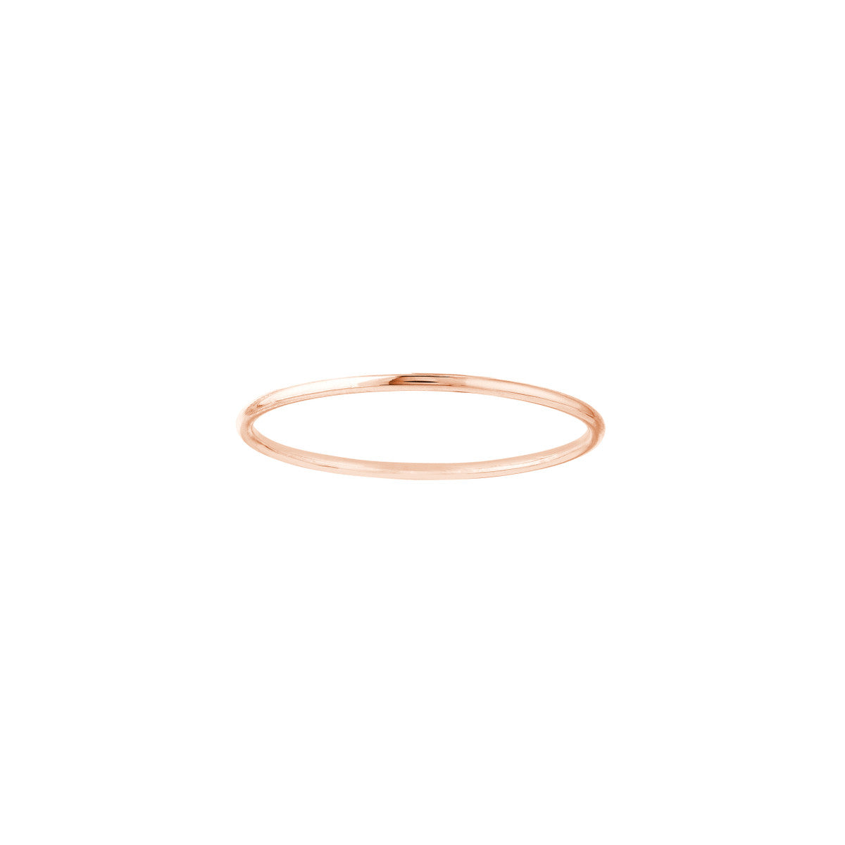 Stackable Wire Ring 14K Gold