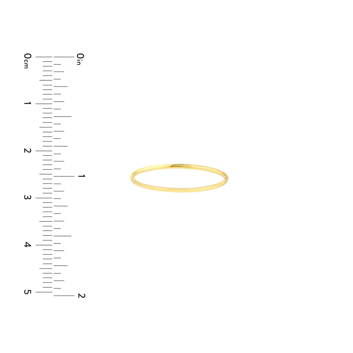 Stackable Wire Ring 14K Gold