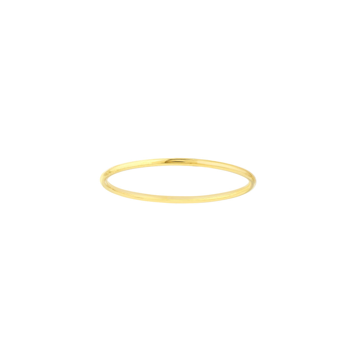 Stackable Wire Ring 14K Gold