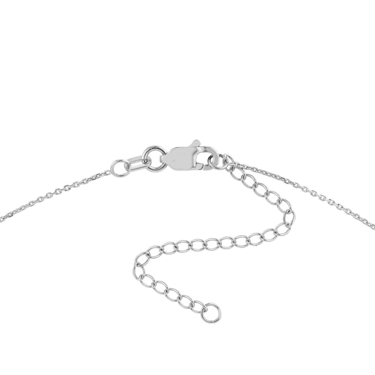 Puffy Nut Shape Adjustable Necklace 14K Yellow, White or Rose Gold