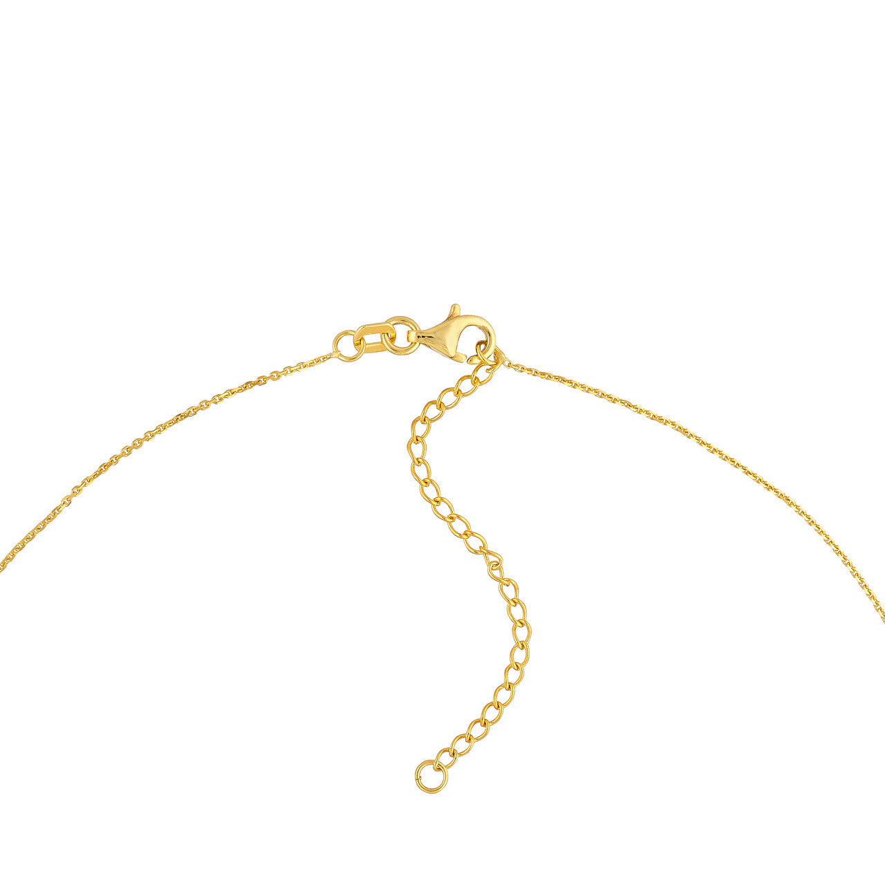 Diamond Bezel Bead Necklace in 14K Yellow Gold
