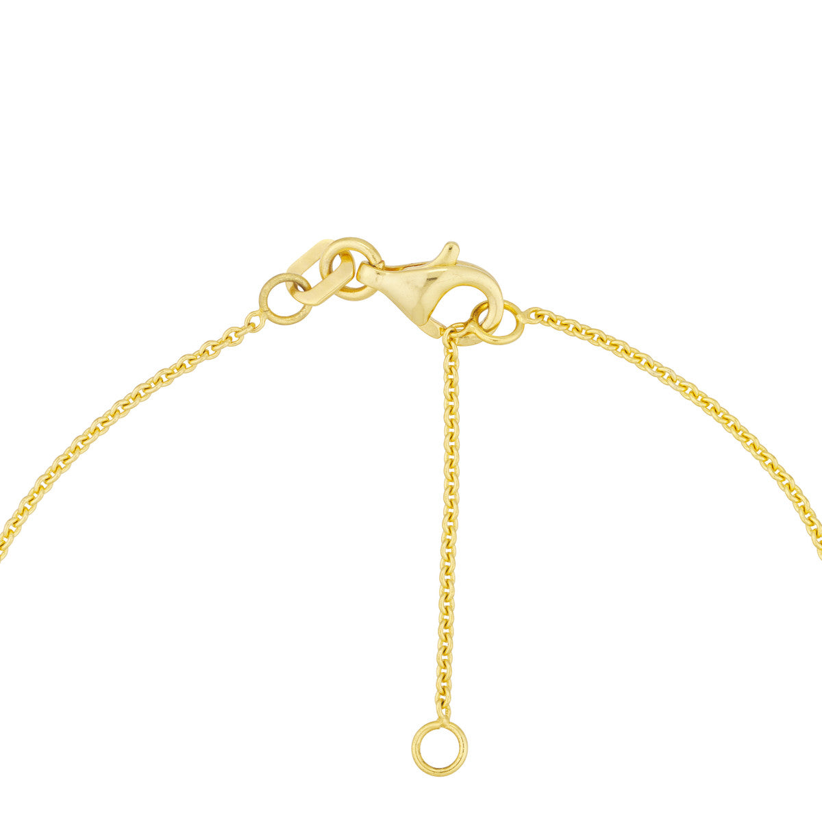 Triple Cross with Diamond Bracelet 14K Yellow Gold