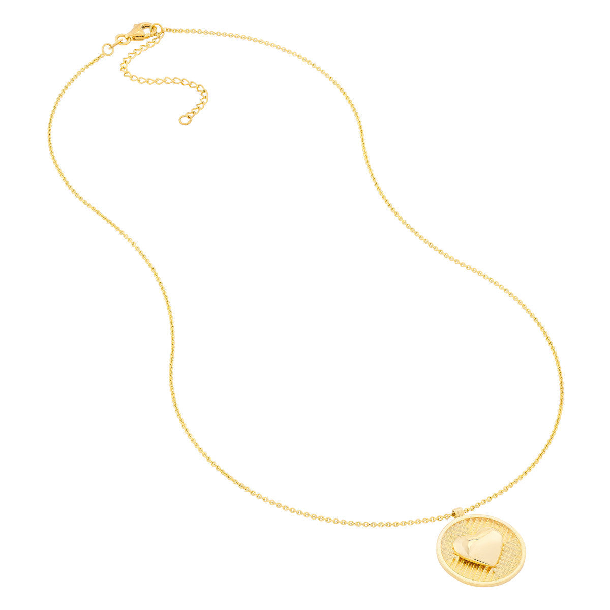 Medallion Necklace 14K Yellow Gold