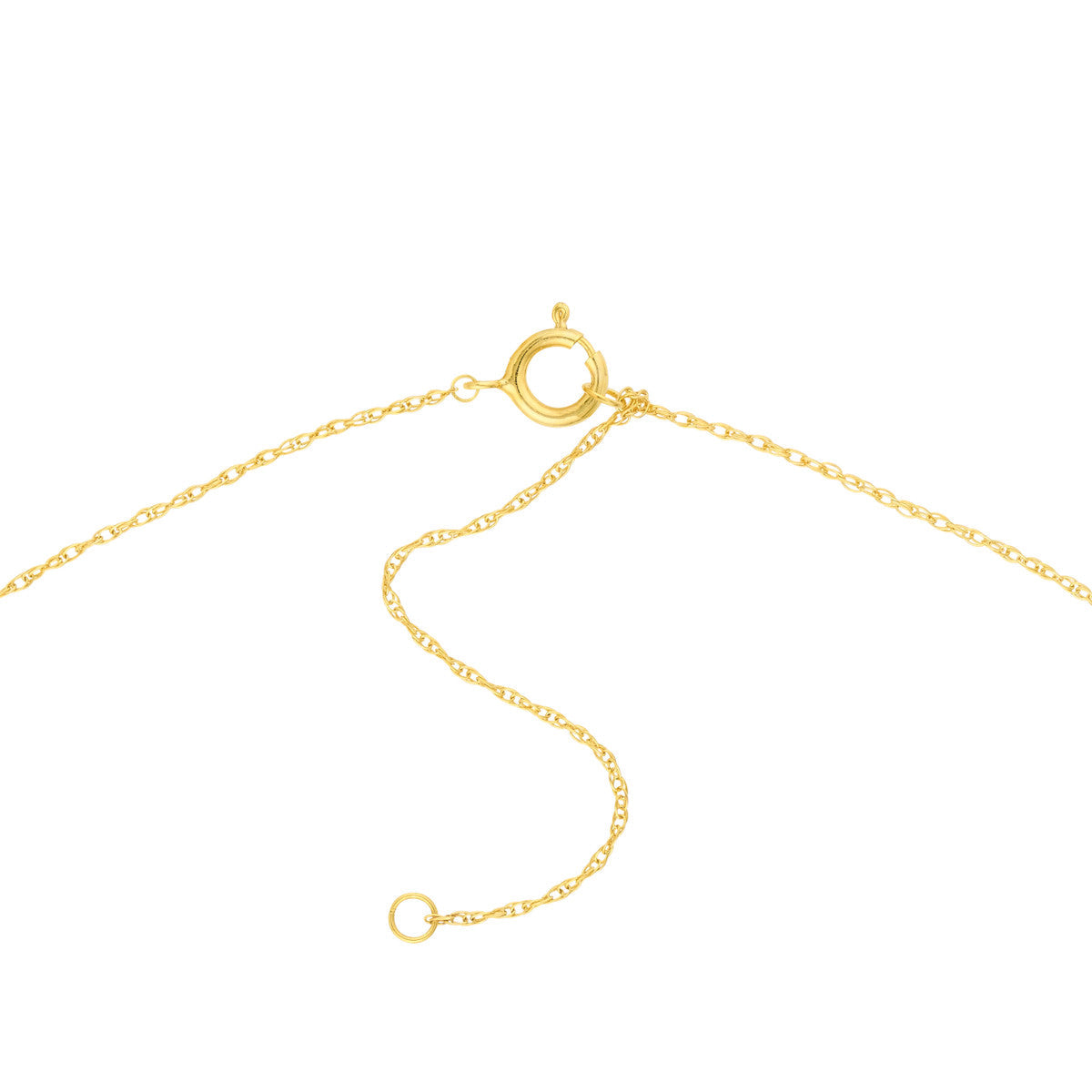 So You Diamond Necklace 14K Yellow Gold