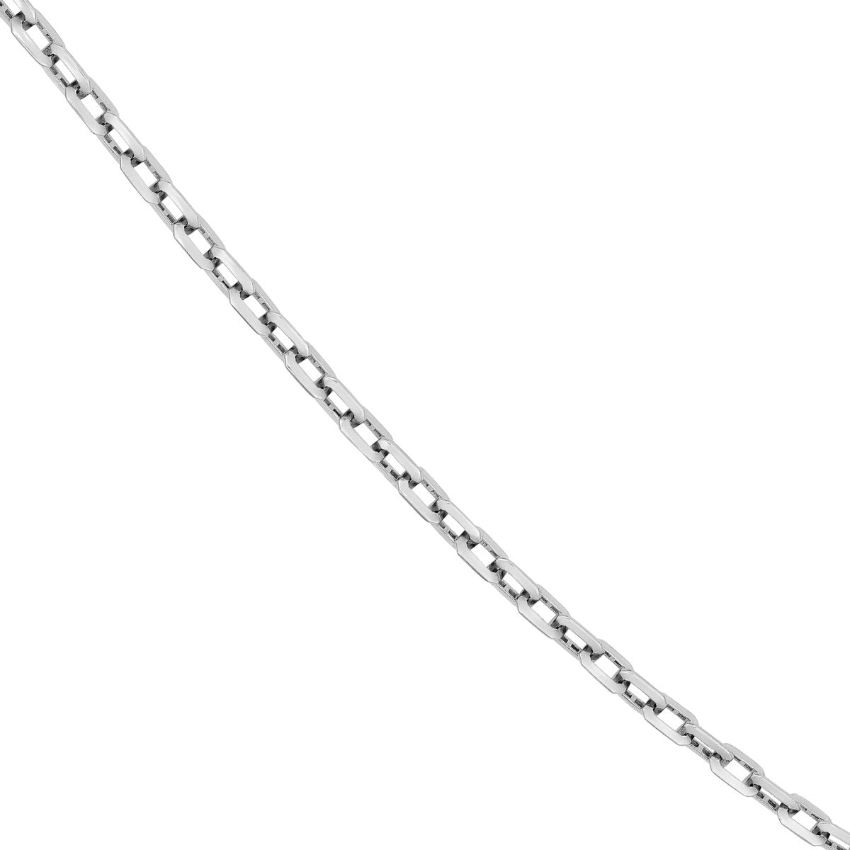 Octagon Long Link Fancy Chain 14K Gold