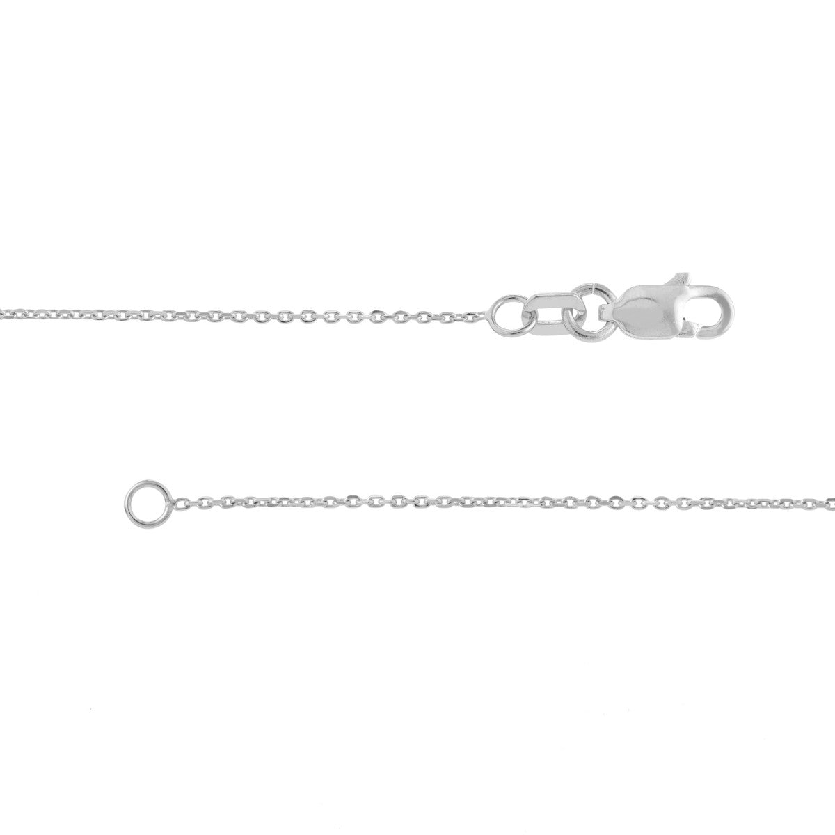 Script “E” Initial with Diamond Bezel Necklace 14K Gold