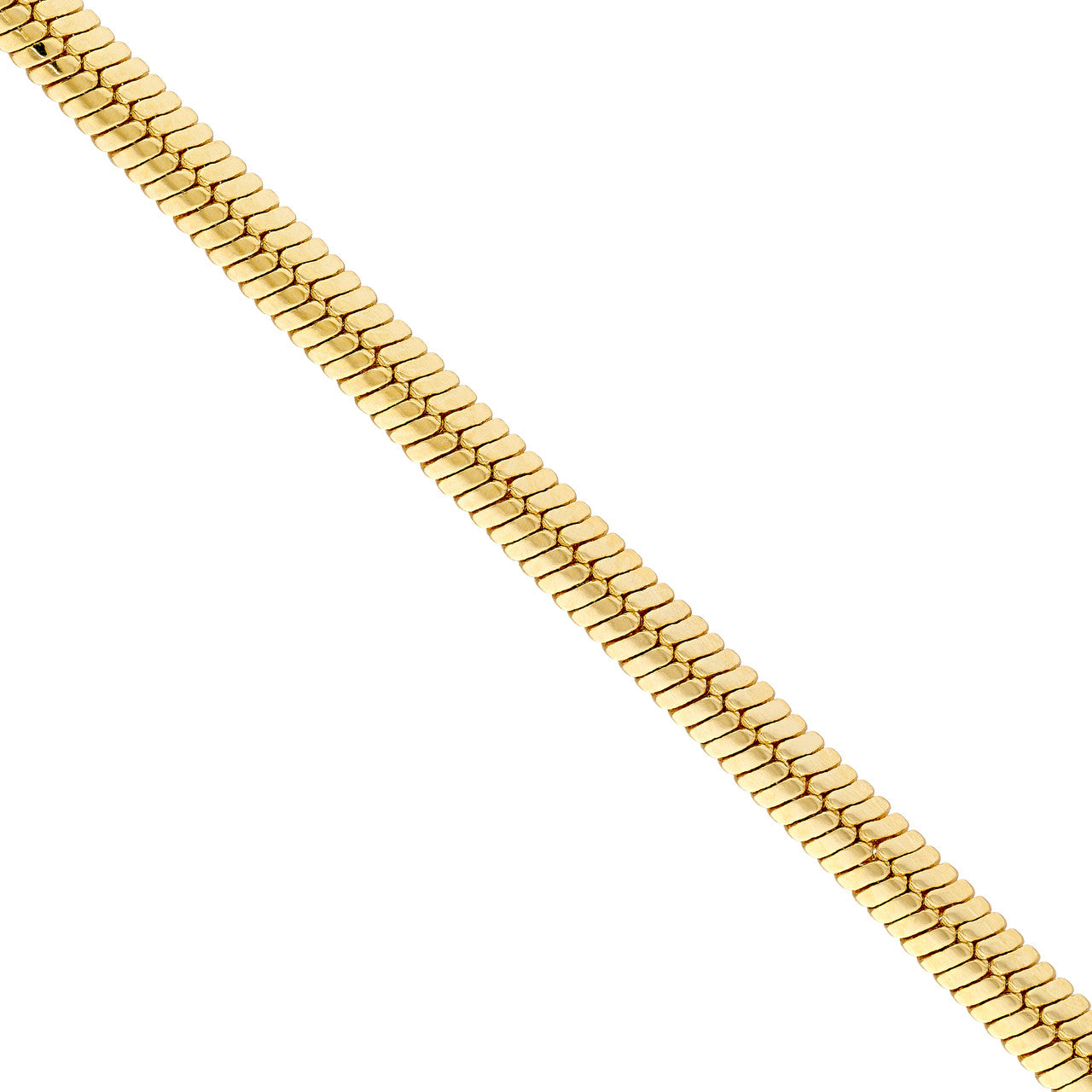 Snake Anklet in 14K Yellow Gold
