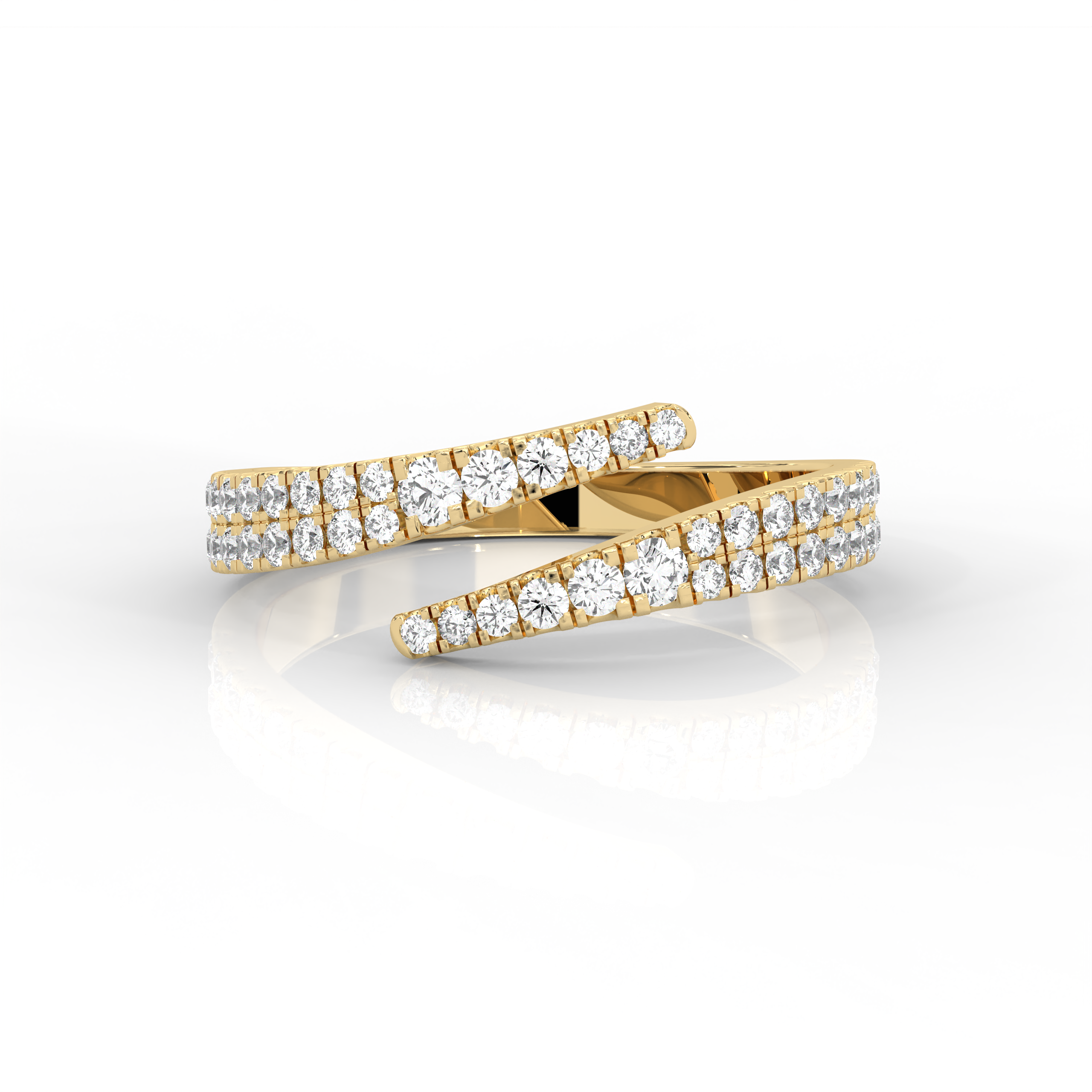 The Serena Round Brilliant Cut Diamond Fashion Ring