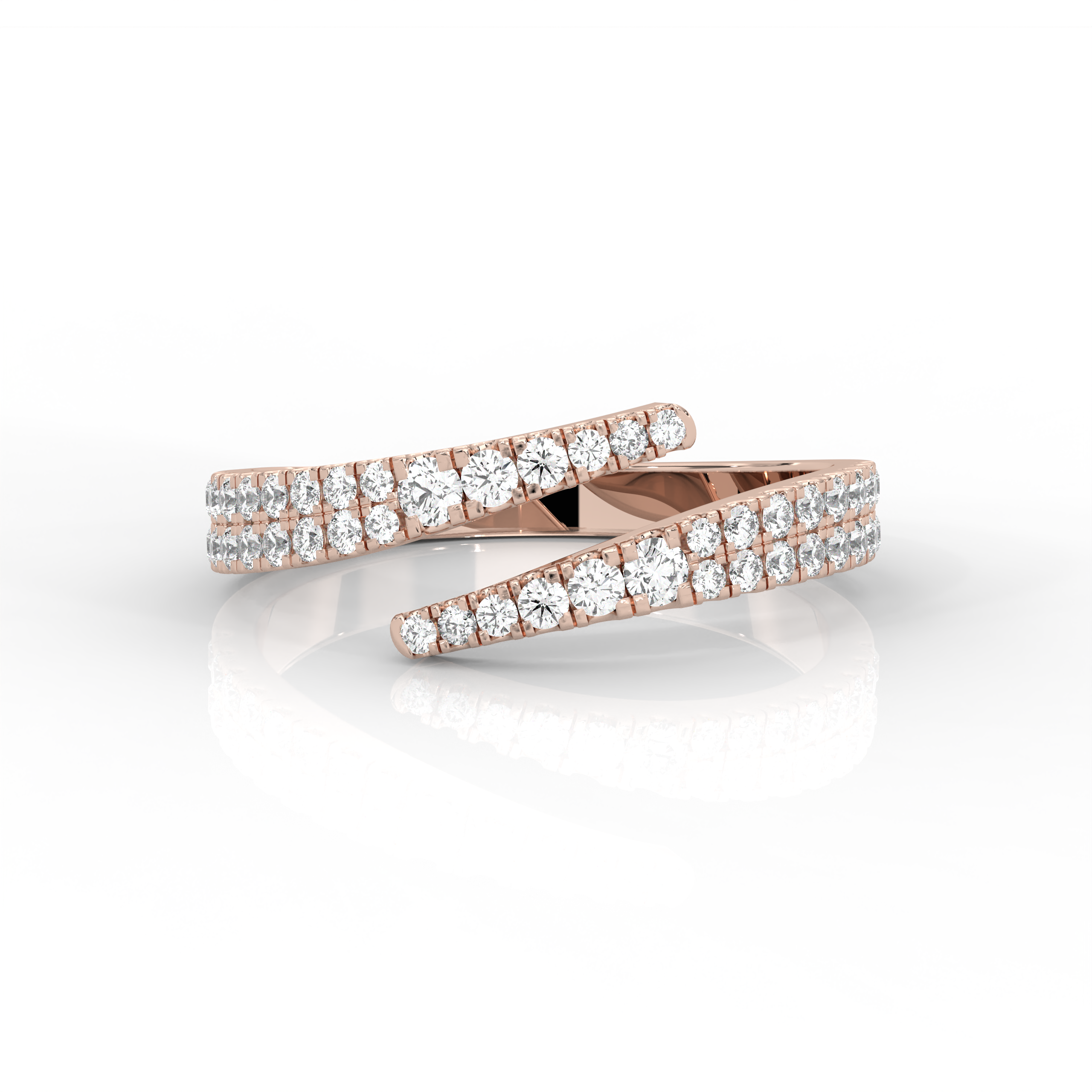 The Serena Round Brilliant Cut Diamond Fashion Ring
