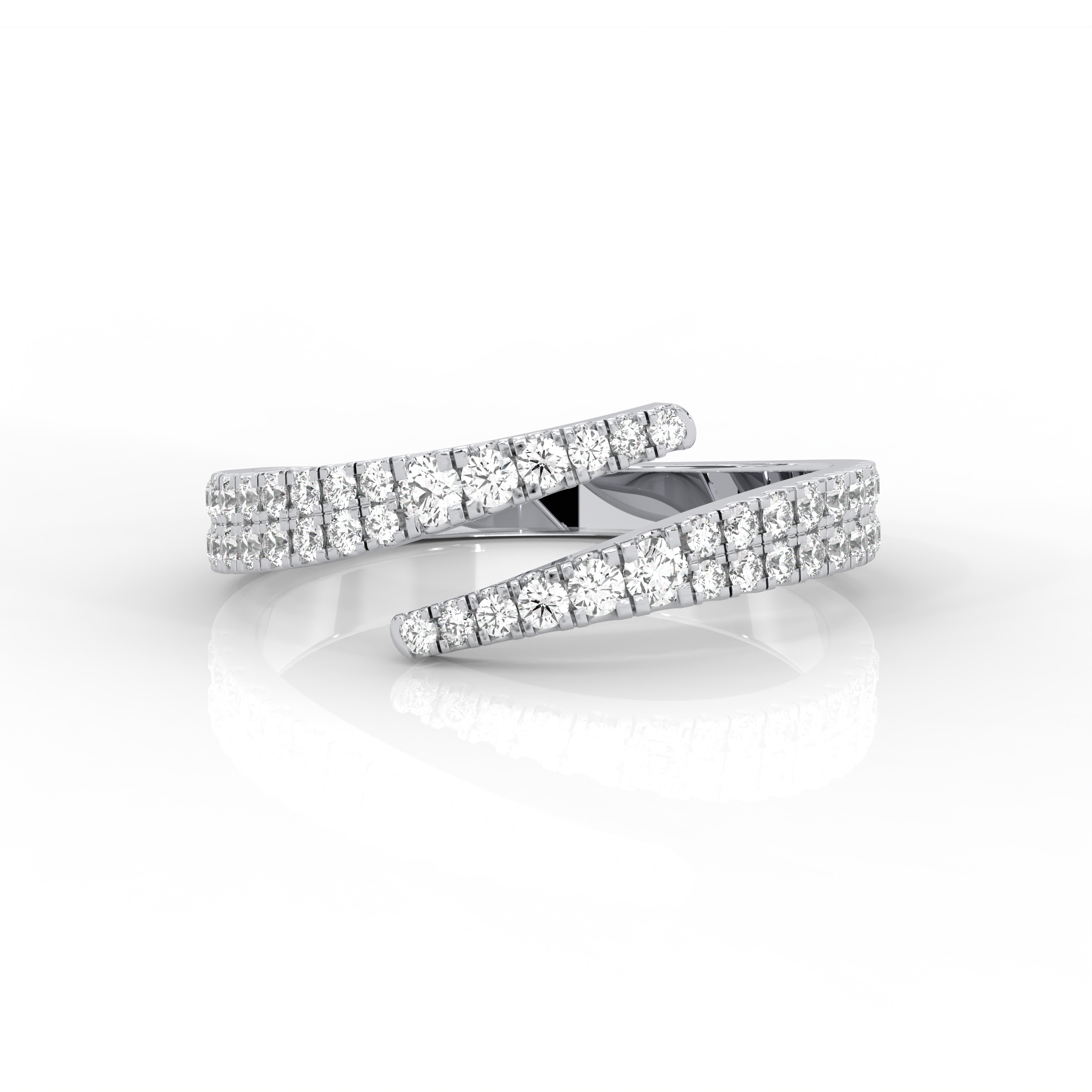 The Serena Round Brilliant Cut Diamond Fashion Ring