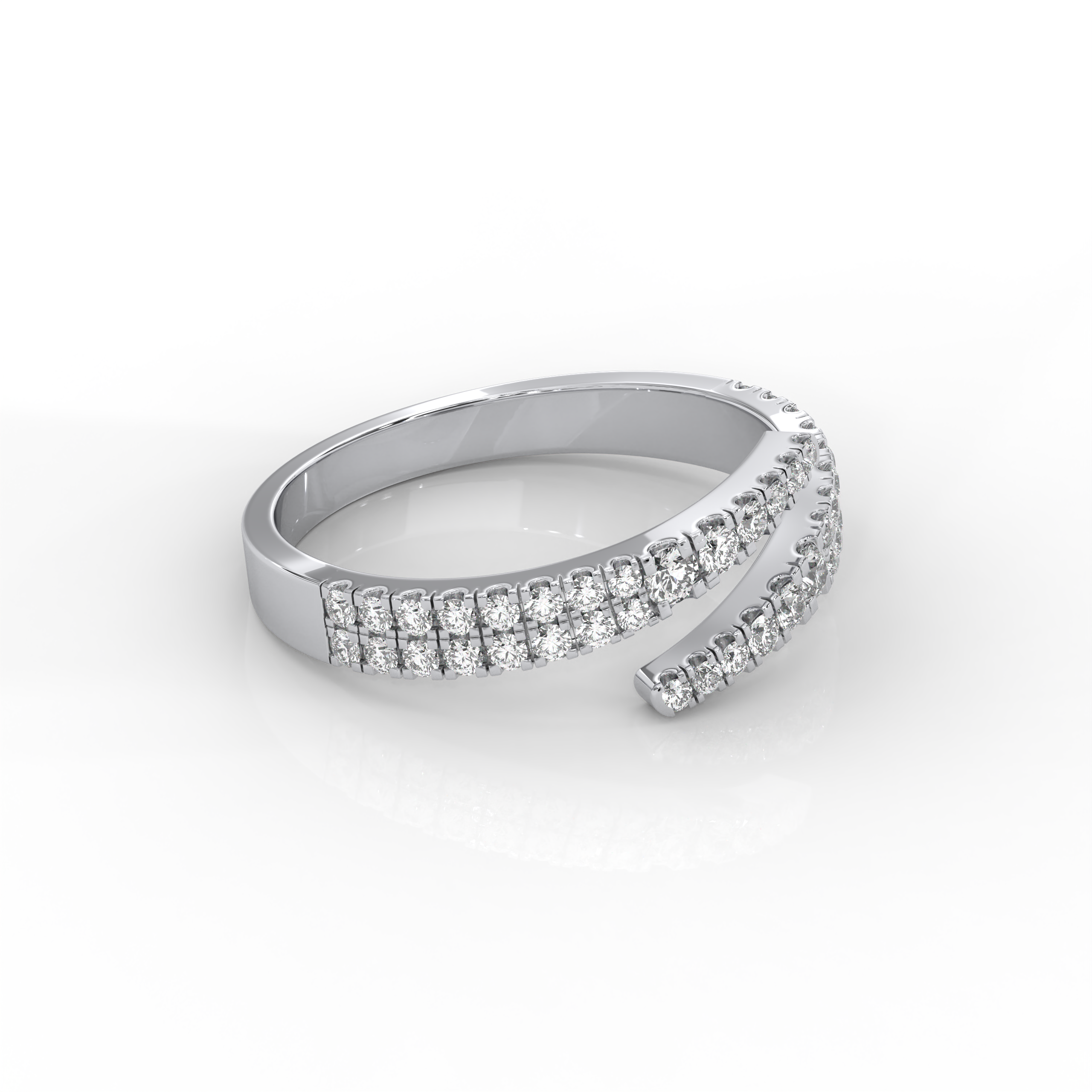The Serena Round Brilliant Cut Diamond Fashion Ring