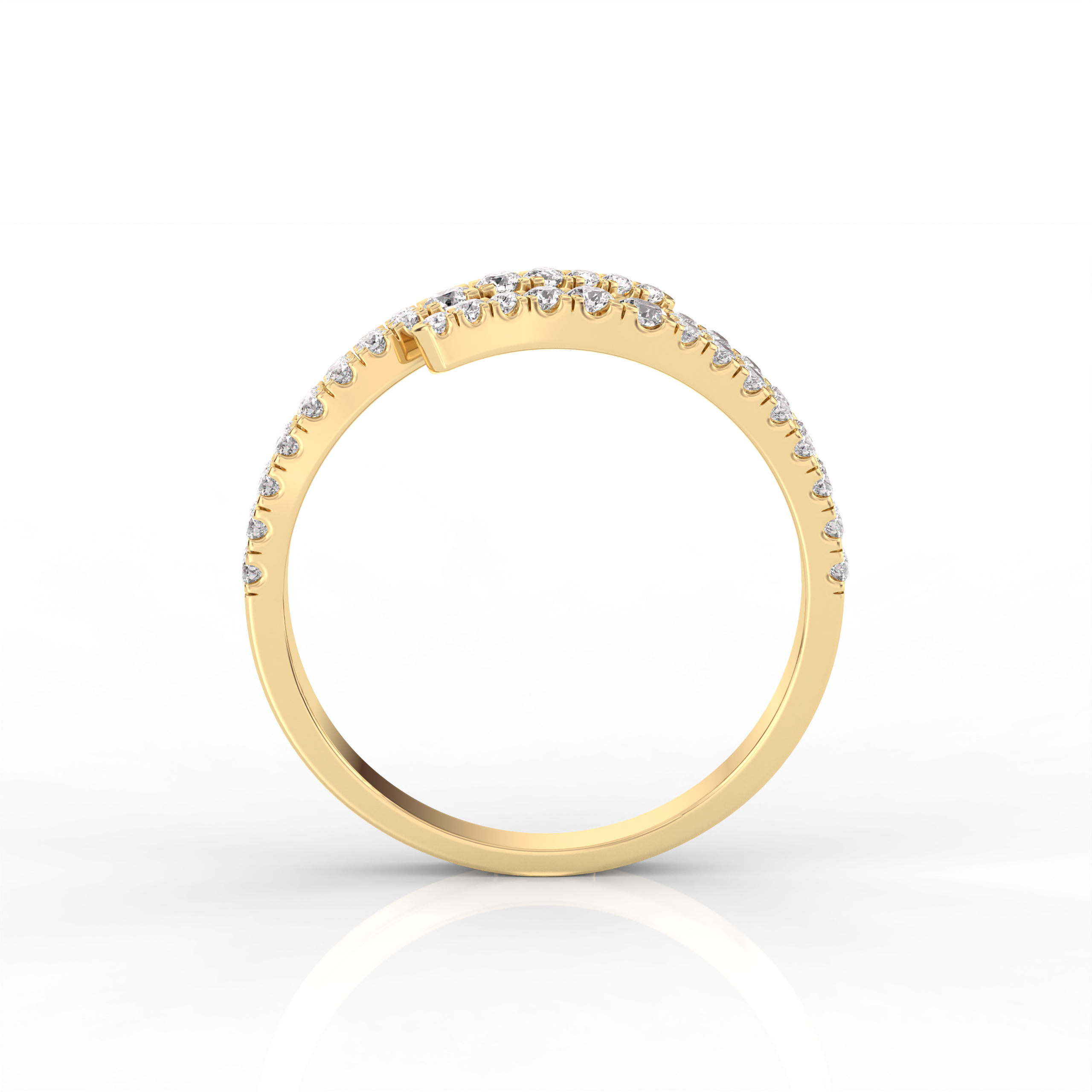 The Serena Round Brilliant Cut Diamond Fashion Ring