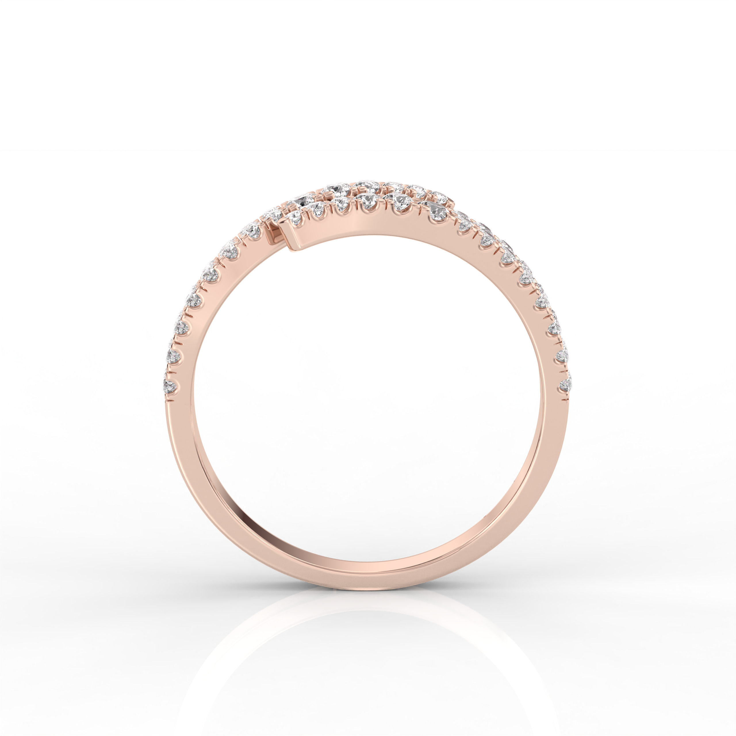 The Serena Round Brilliant Cut Diamond Fashion Ring