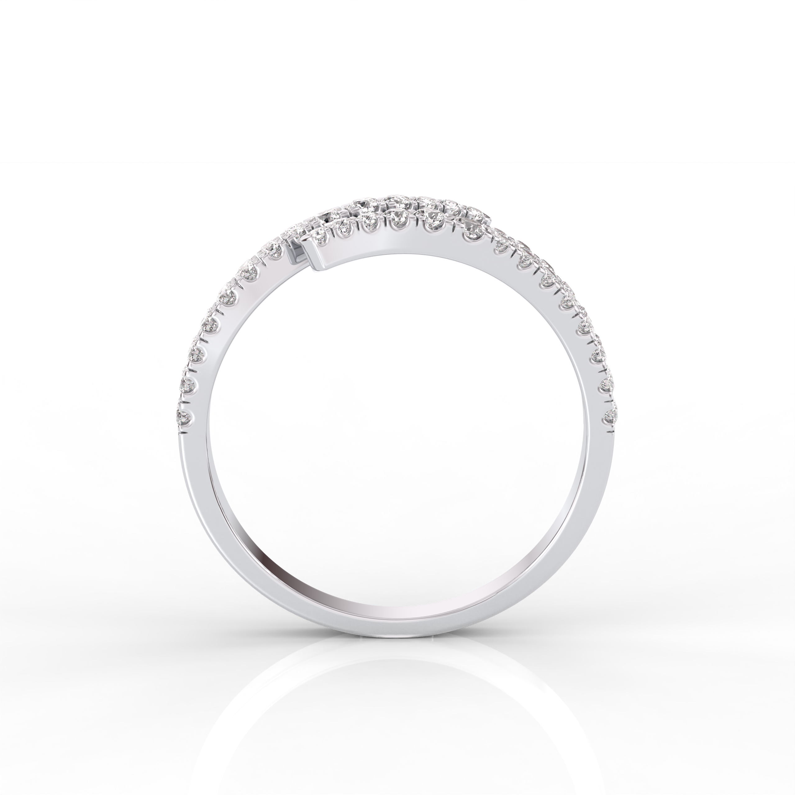 The Serena Round Brilliant Cut Diamond Fashion Ring
