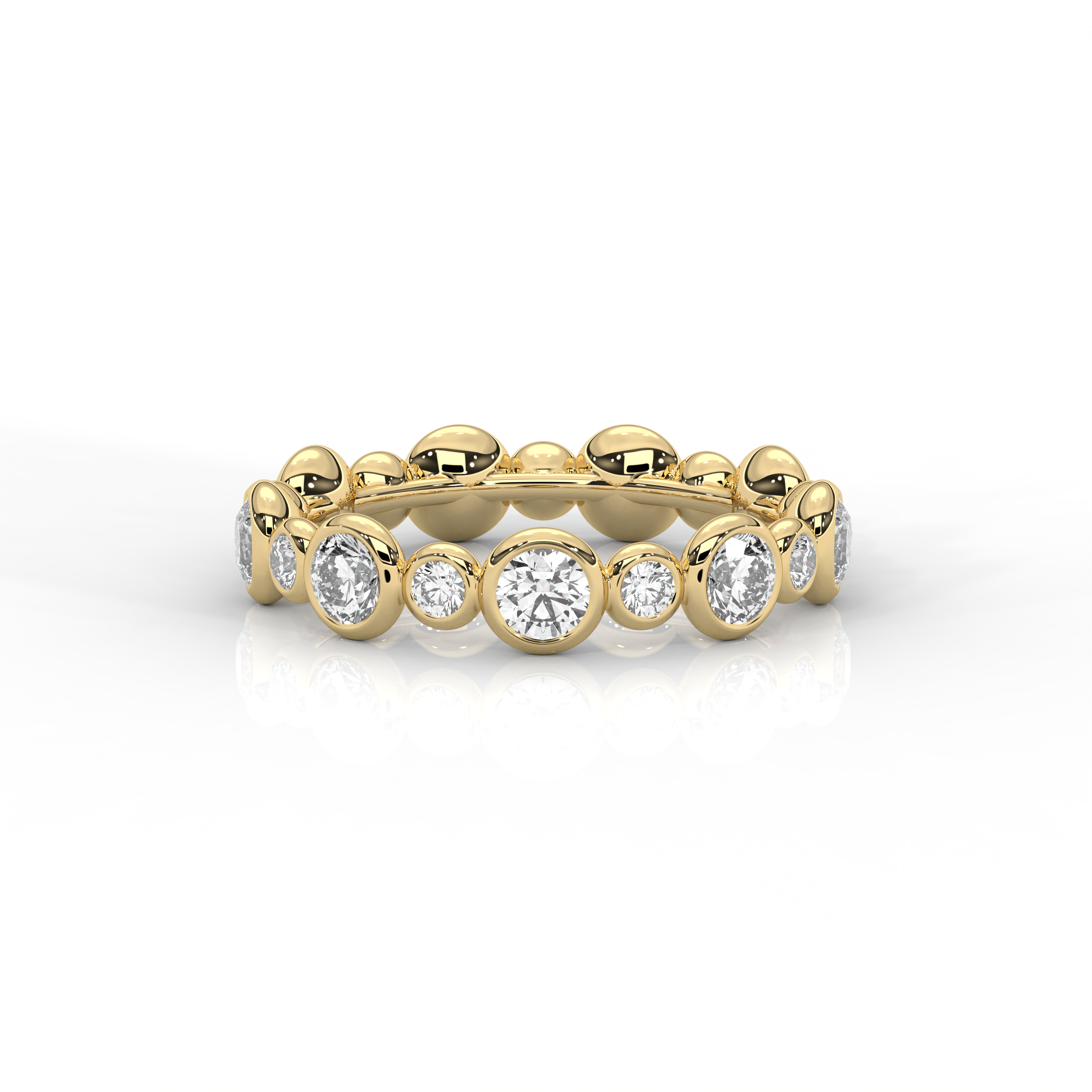 The Guiliana Round Brilliant Cut Natural Diamond Ring