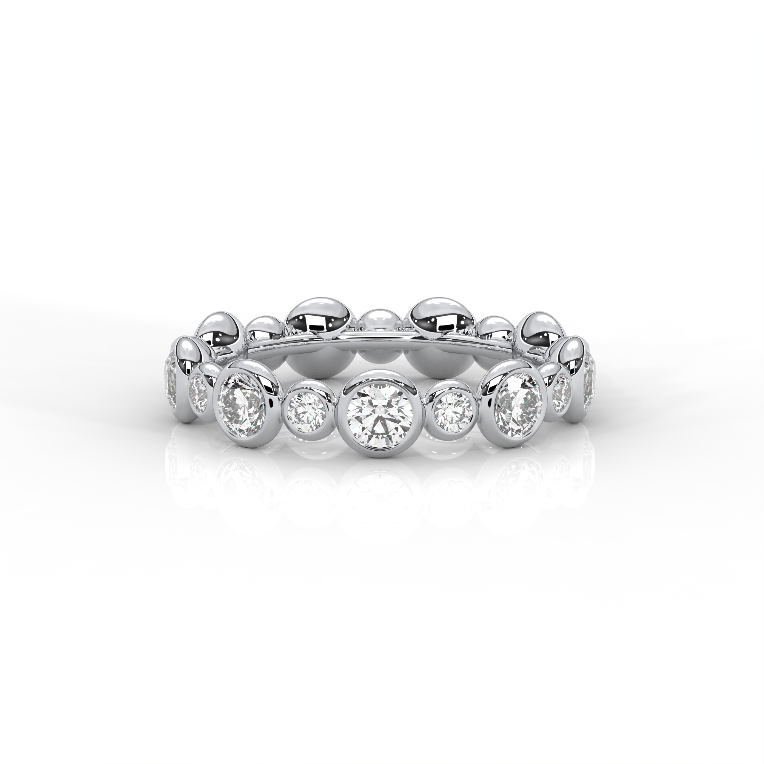 The Guiliana Round Brilliant Cut Natural Diamond Ring